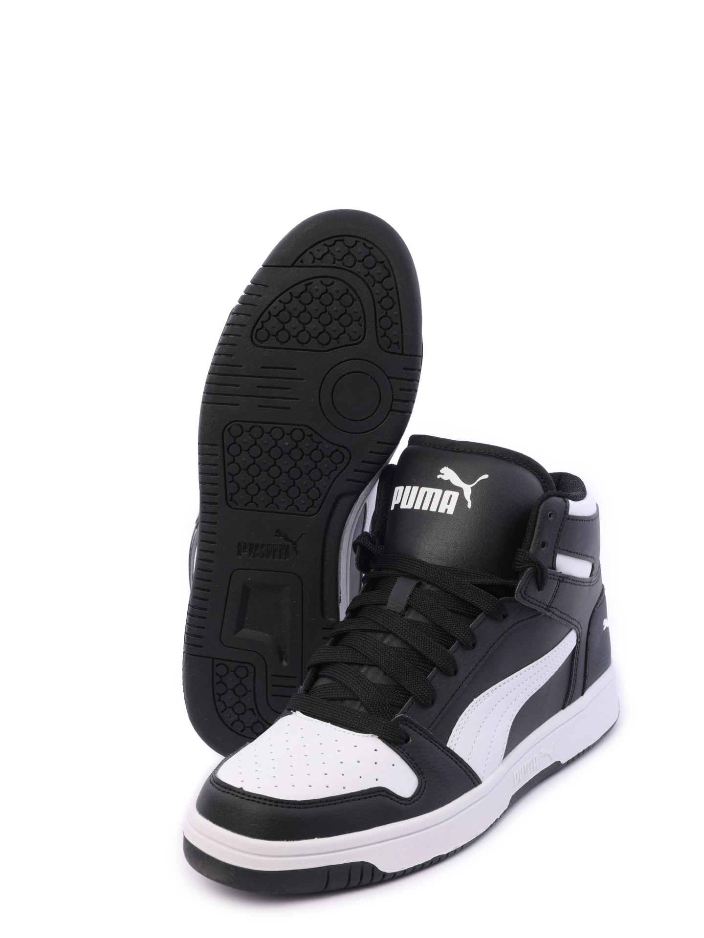 Кроссовки черные высокие черно-белые  — купить в интернет-магазине Verdistore