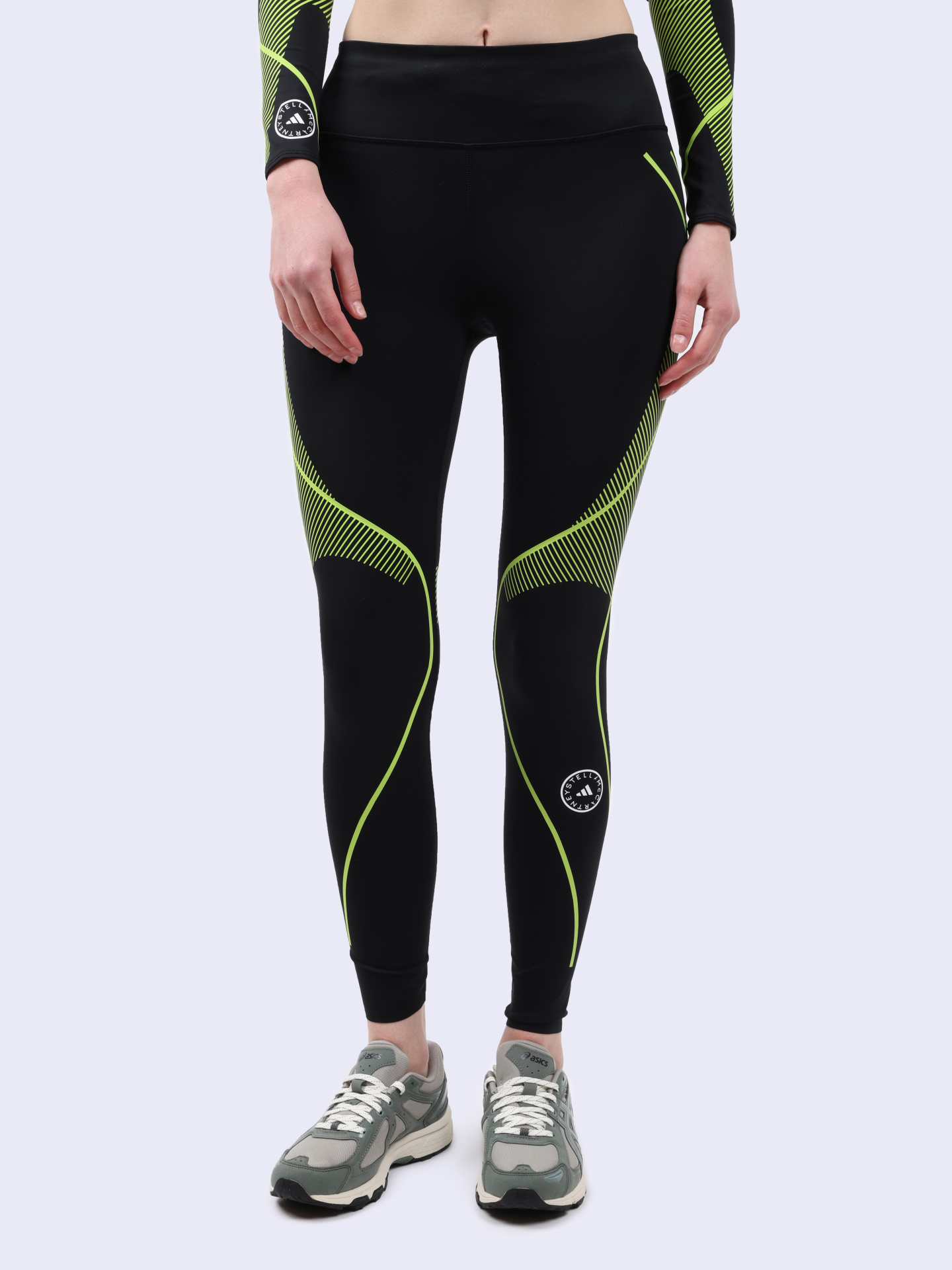 Леггинсы Adidas by Stella McCartney JJ1862 черные женские — купить в интернет-магазине Verdistore