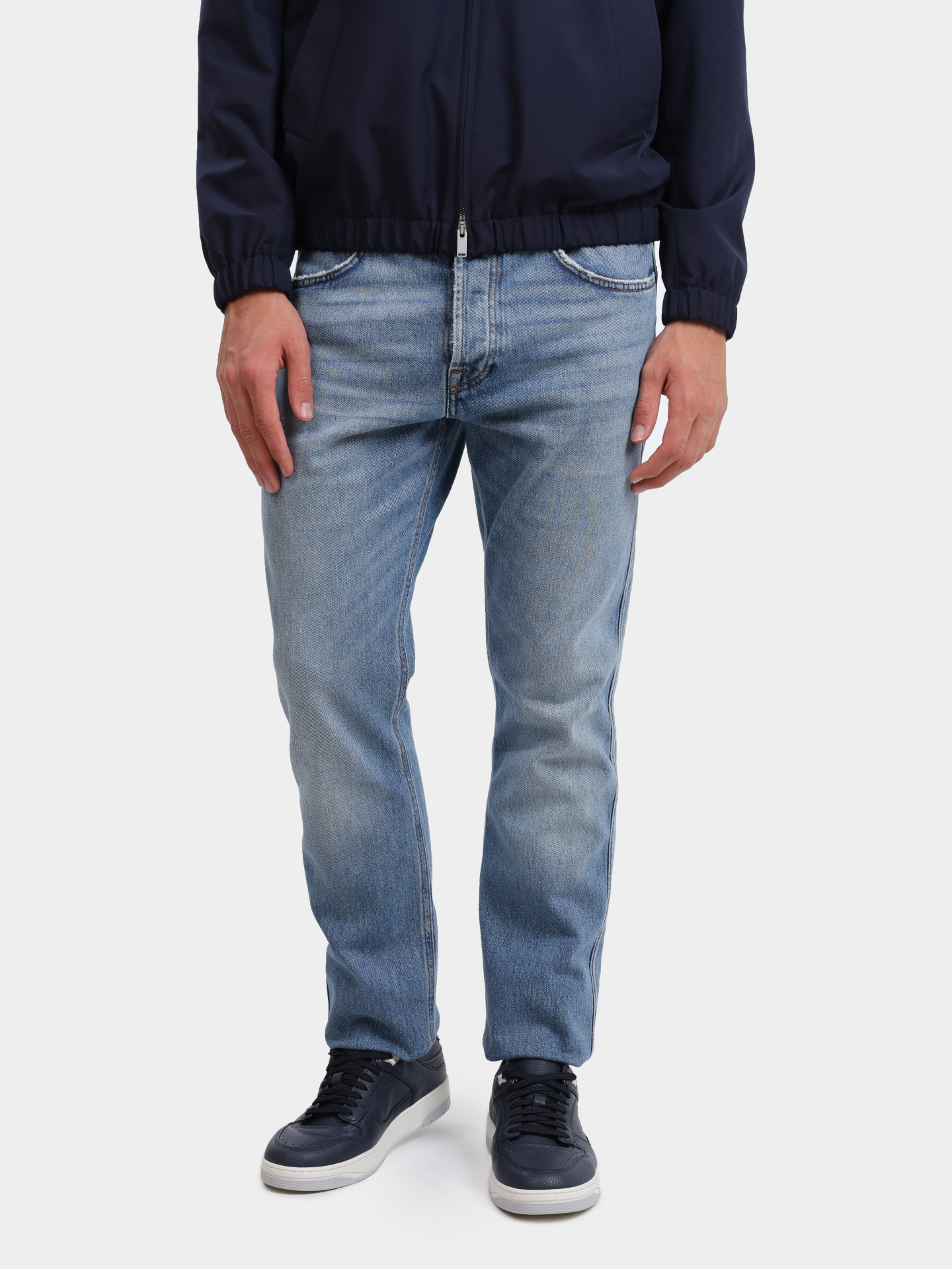 Джинсы IONE 64250 800 голубые хлопковые — купить в интернет-магазине Verdistore