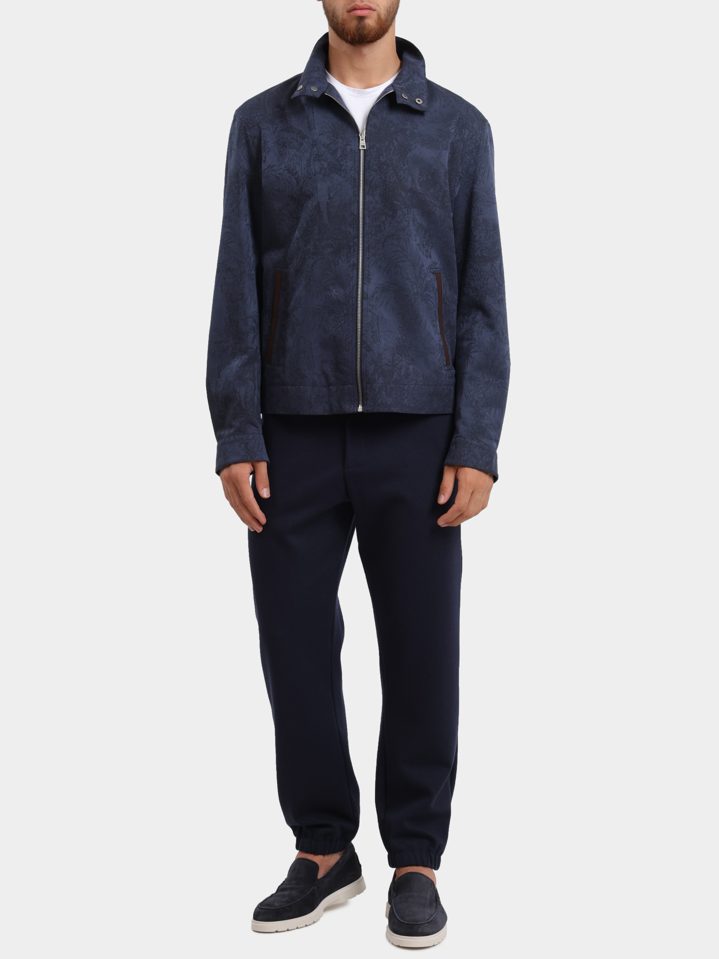 Куртка Etro MRBA006299TJB2I B0065 темно-синяя мужская — купить в интернет-магазине Verdistore