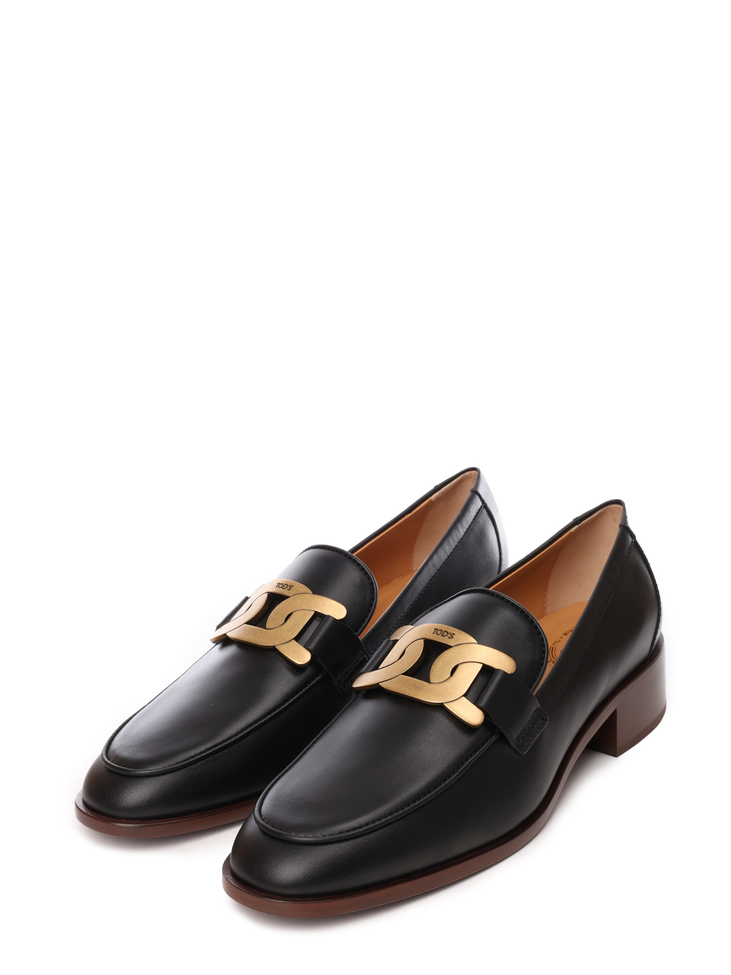 Лоферы Tod's XXW28K0FR00GOC B999 кожаные женские — купить в интернет-магазине Verdistore