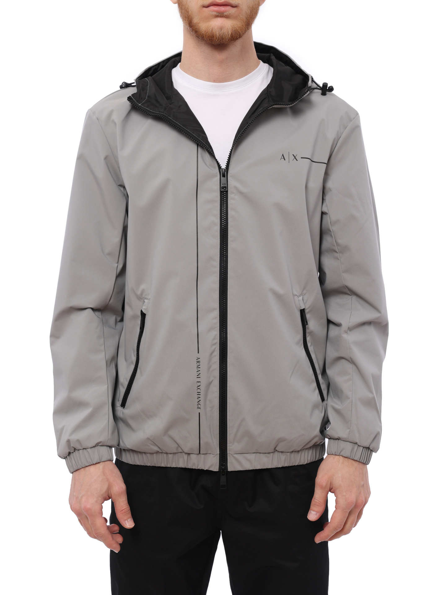 Куртка Armani Exchange 3RZB01 ZNB7Z 6911 серая мужская — купить в интернет-магазине Verdistore