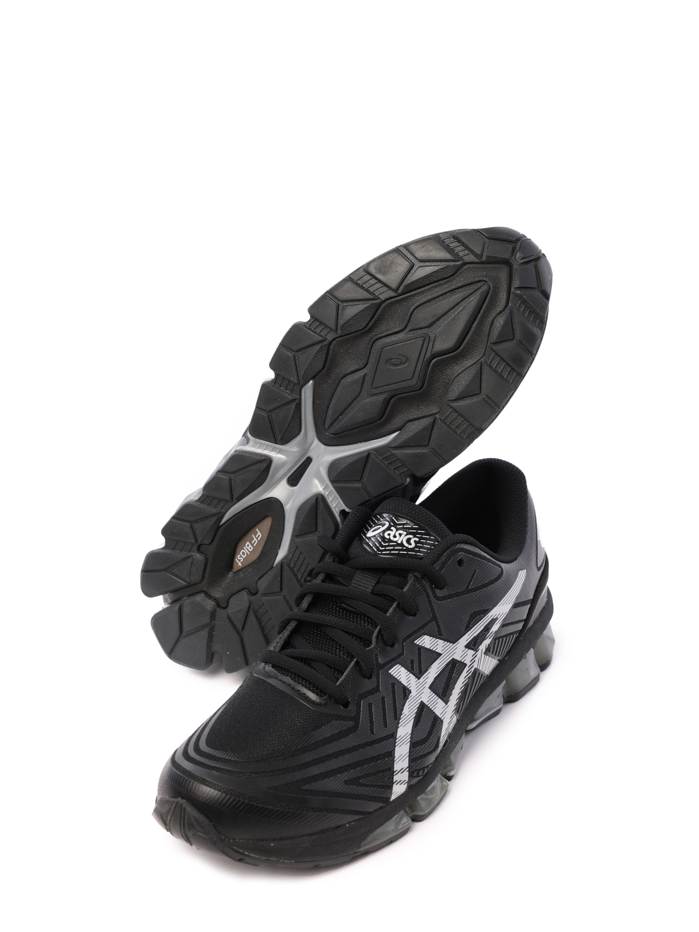 Кроссовки Asics 1201A481 черные мужские с текстильными вставками — купить в интернет-магазине Verdistore