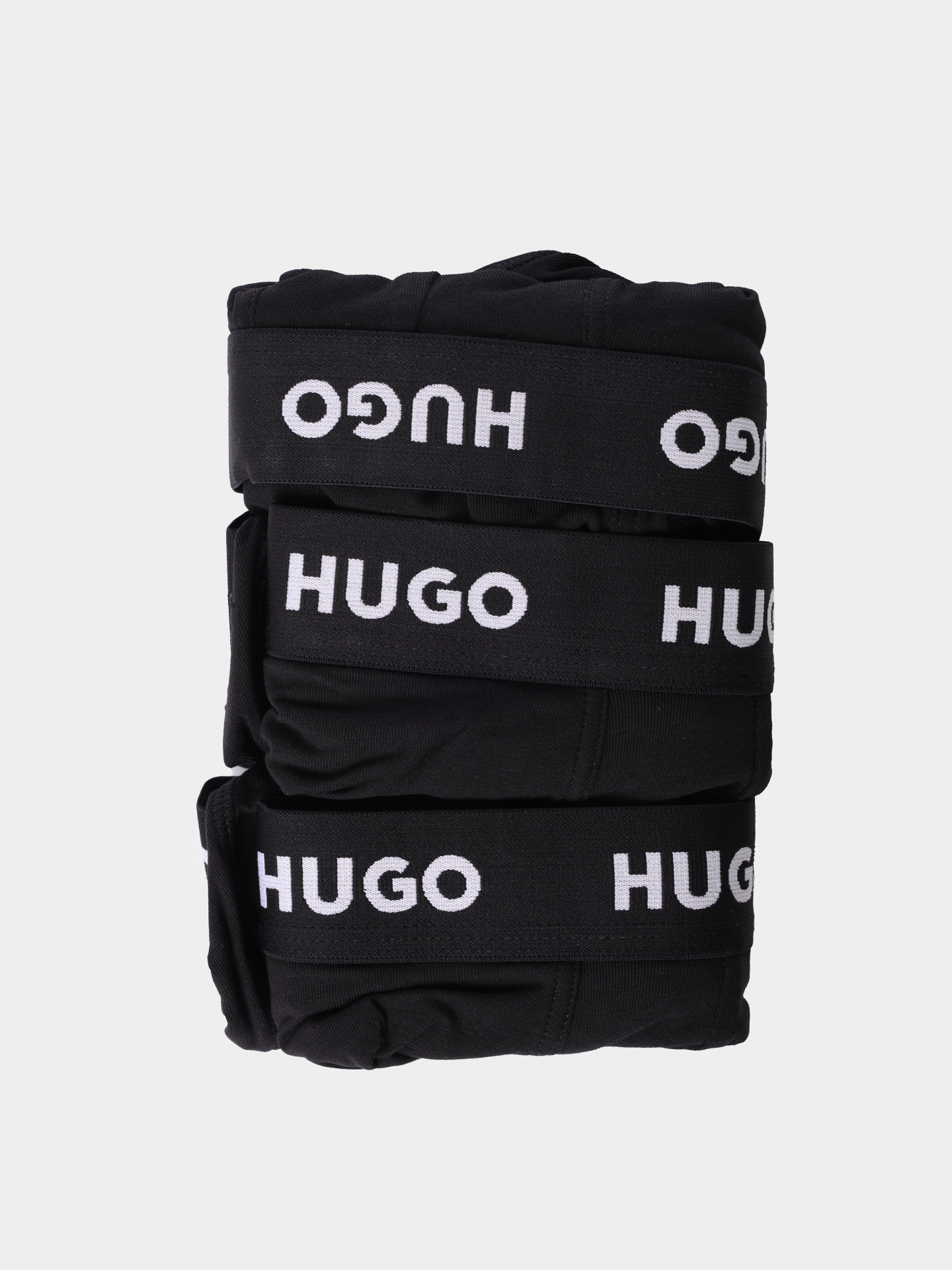 Трусы комплект Hugo BOXERBR TRIPLET PACK черные мужские — купить в интернет-магазине Verdistore