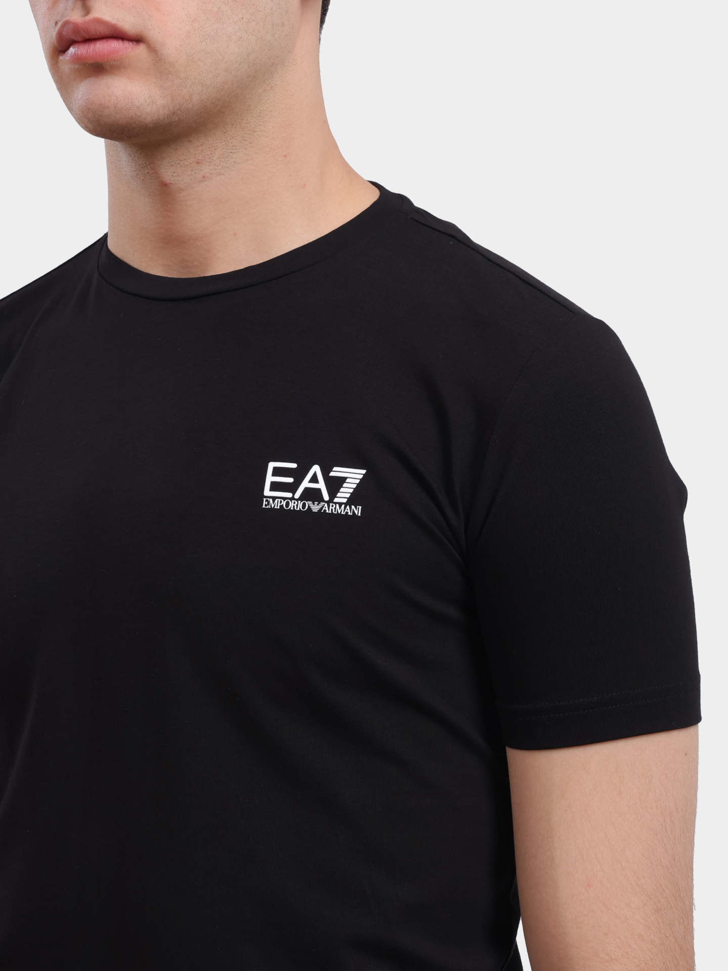 Футболка EA7 8NPT52 PJM5Z 1200 хлопковая мужская — купить в интернет-магазине Verdistore
