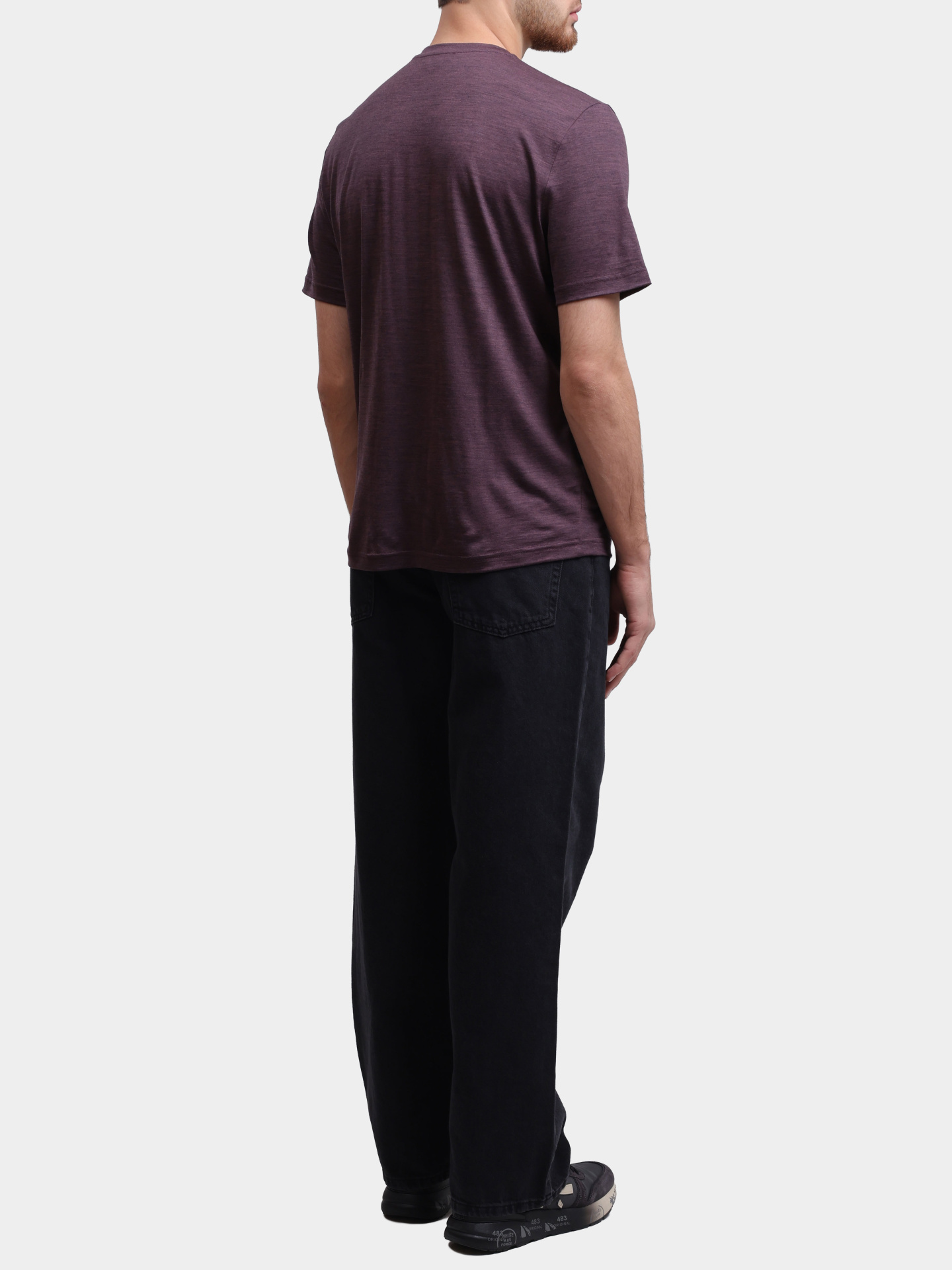 Футболка Jacob Cohen JFM_40002 036 M4552 RW W133 шерстяная мужская — купить в интернет-магазине Verdistore