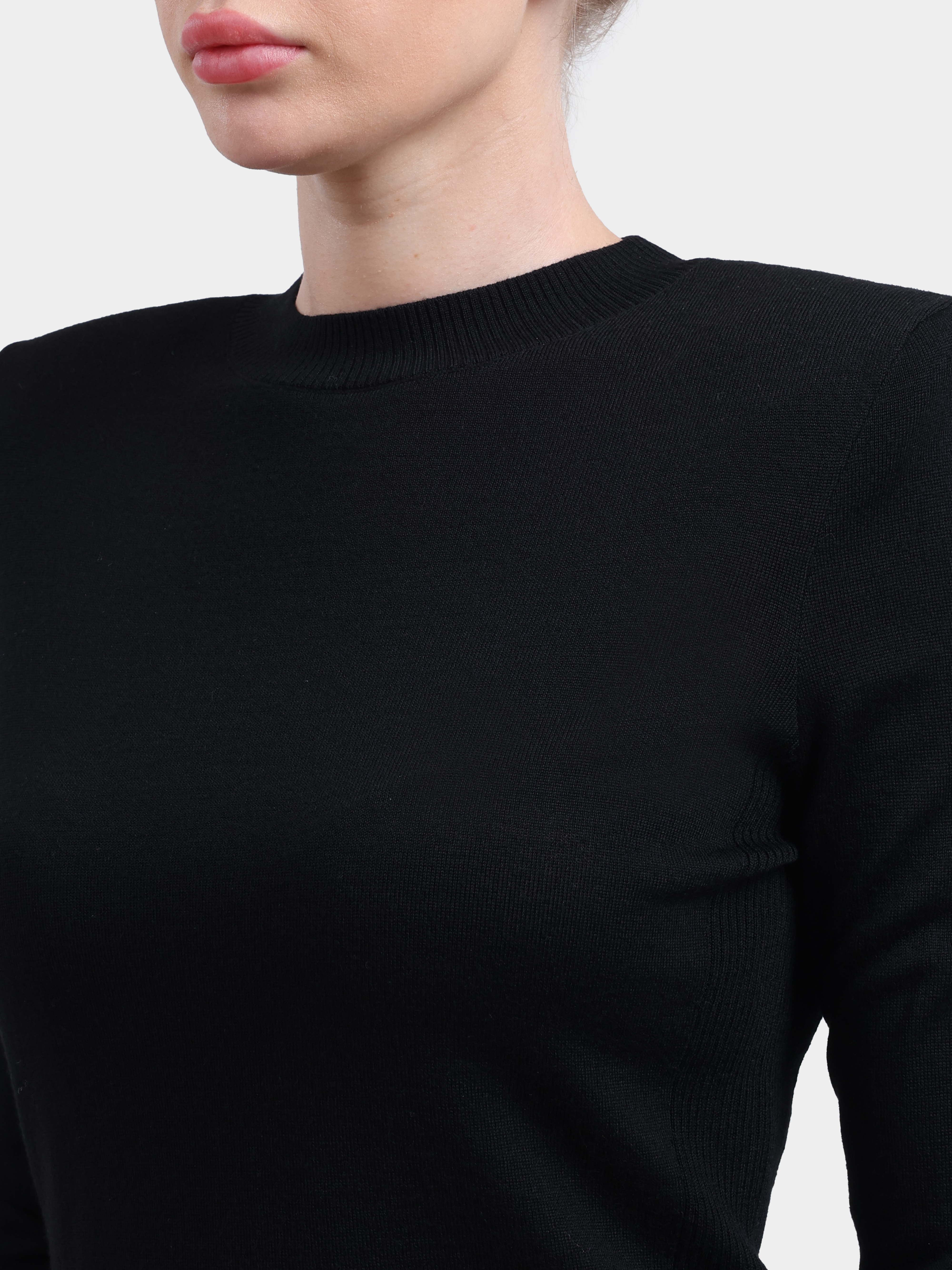 Джемпер Pinko 107246 A3FY Z99 шерстяной женский с подплечниками — купить в интернет-магазине Verdistore