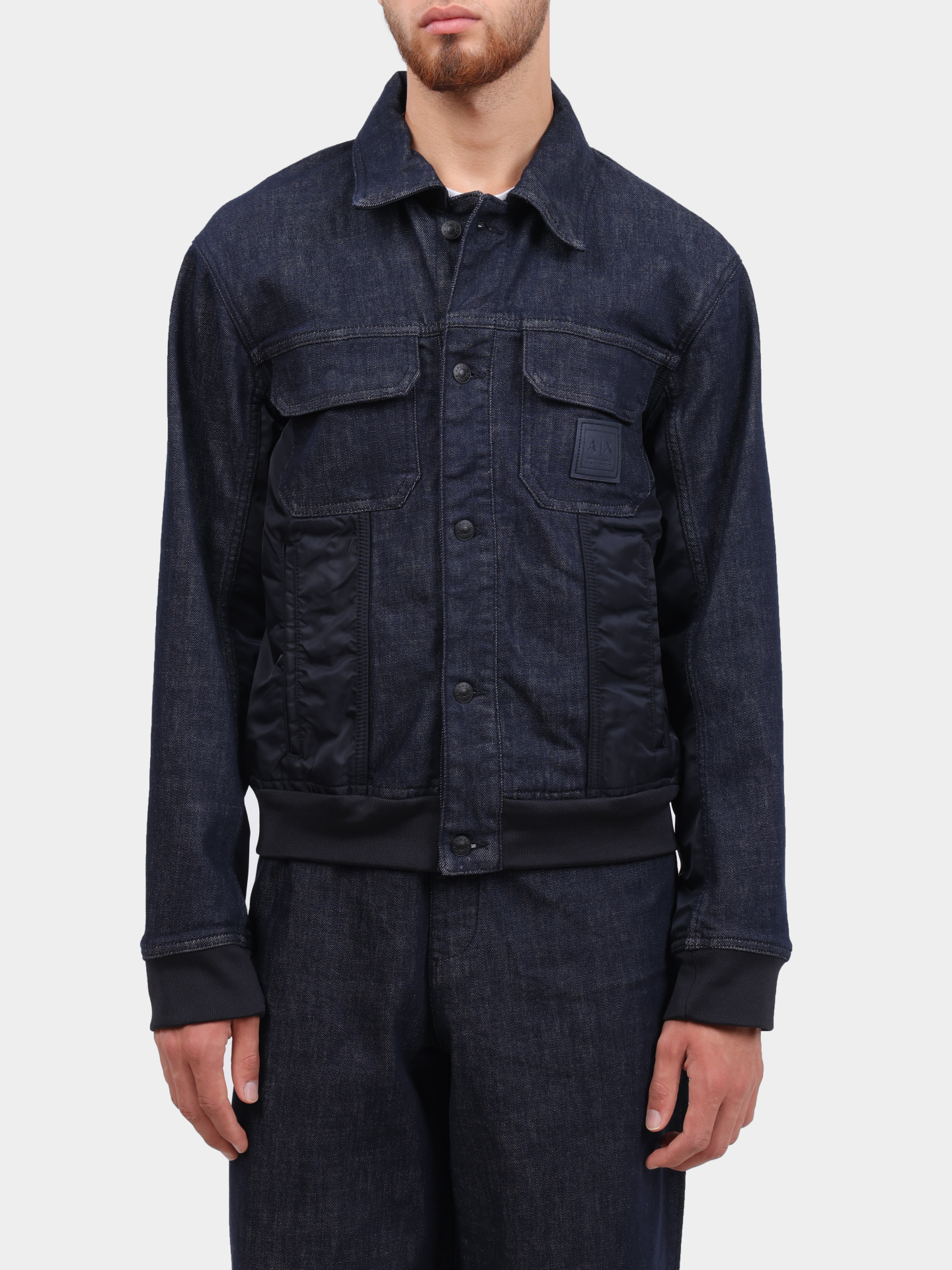 Куртка Armani Exchange XM001233 AF12284 MB00 джинсовая мужская — купить в интернет-магазине Verdistore