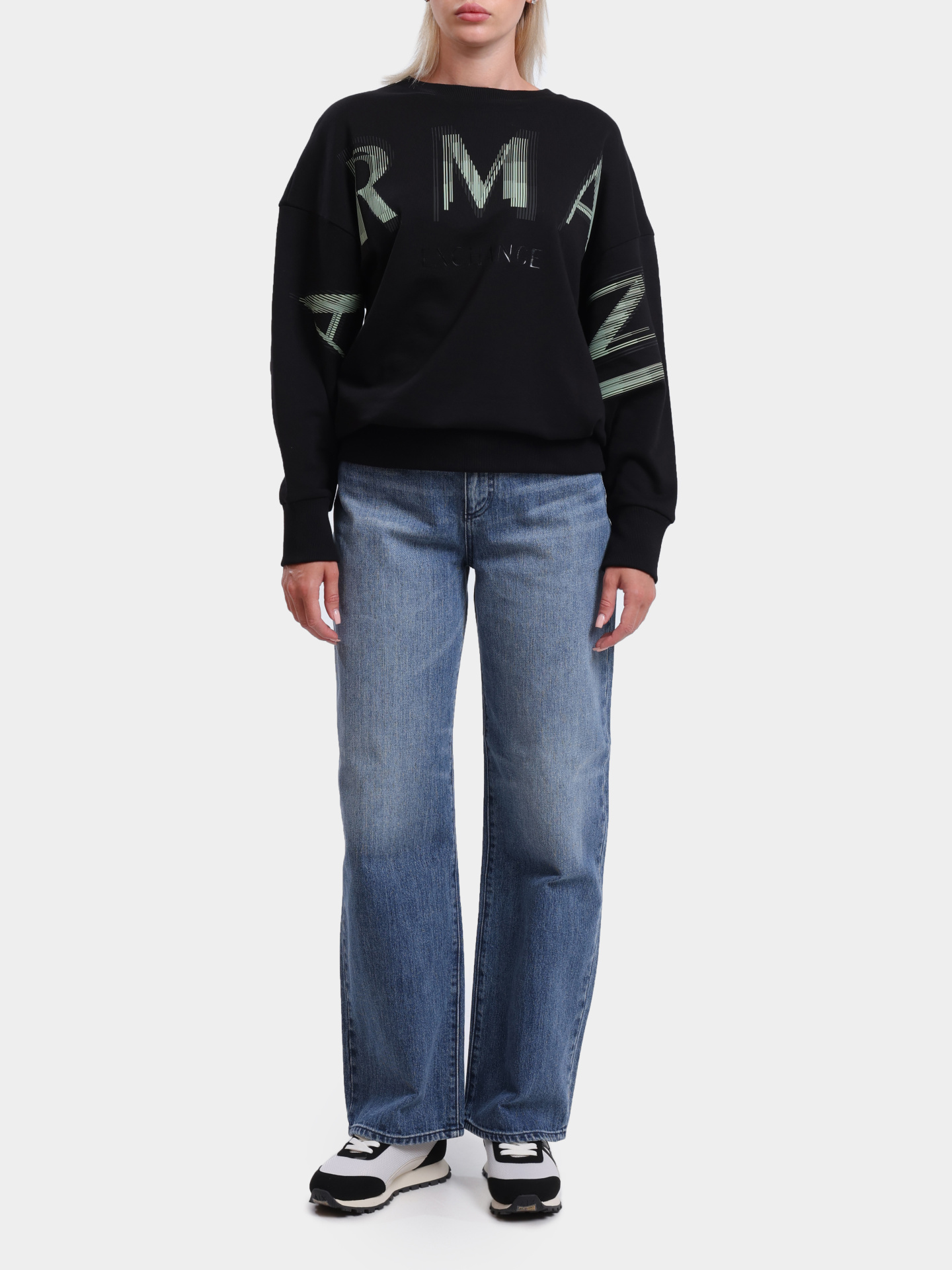 Джинсы Armani Exchange XW000100 AF12845 MB001 голубые женские — купить в интернет-магазине Verdistore