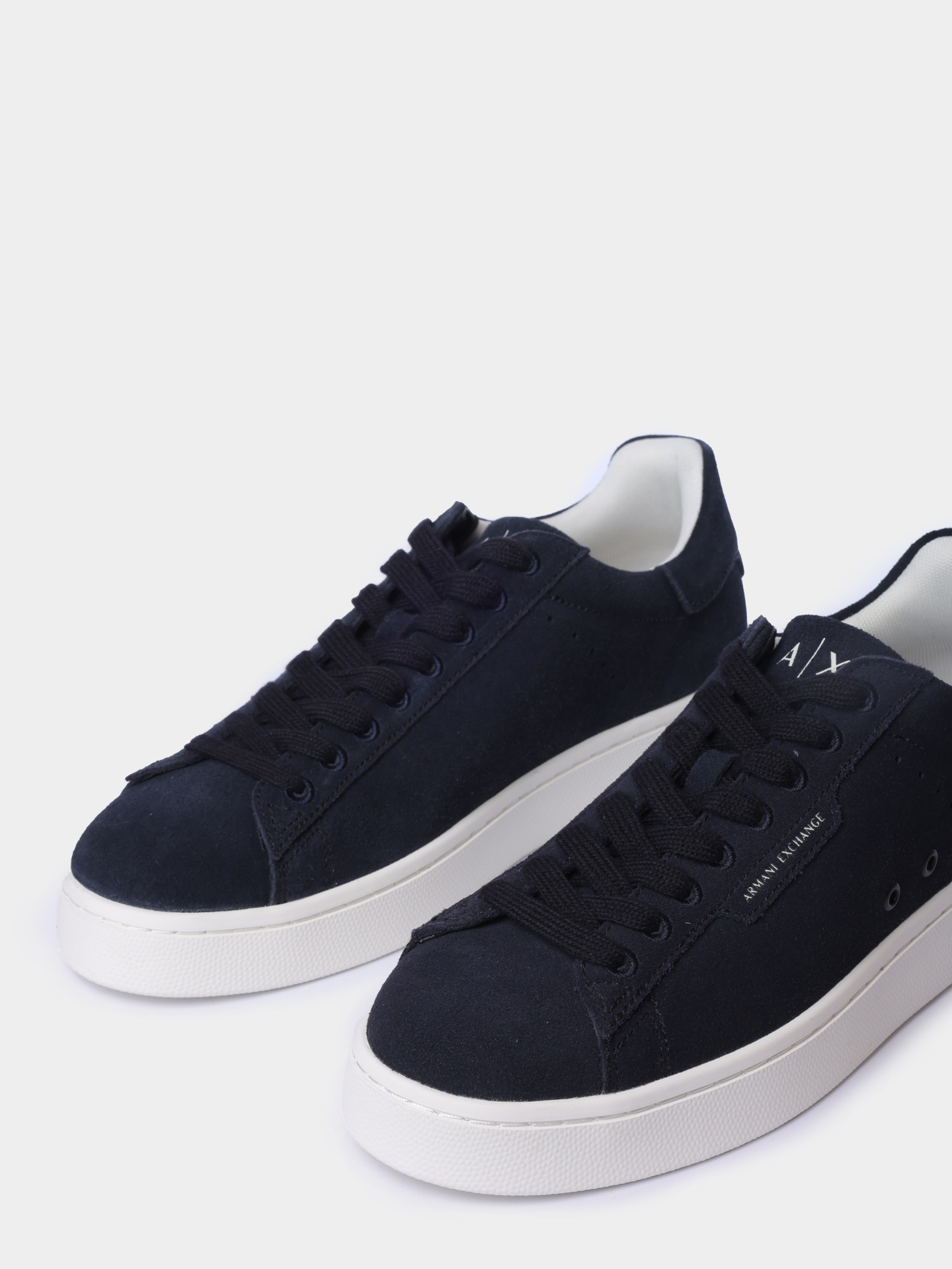 Кеды Armani Exchange XM002617 AF19687 ZB004 замшевые мужские — купить в интернет-магазине Verdistore