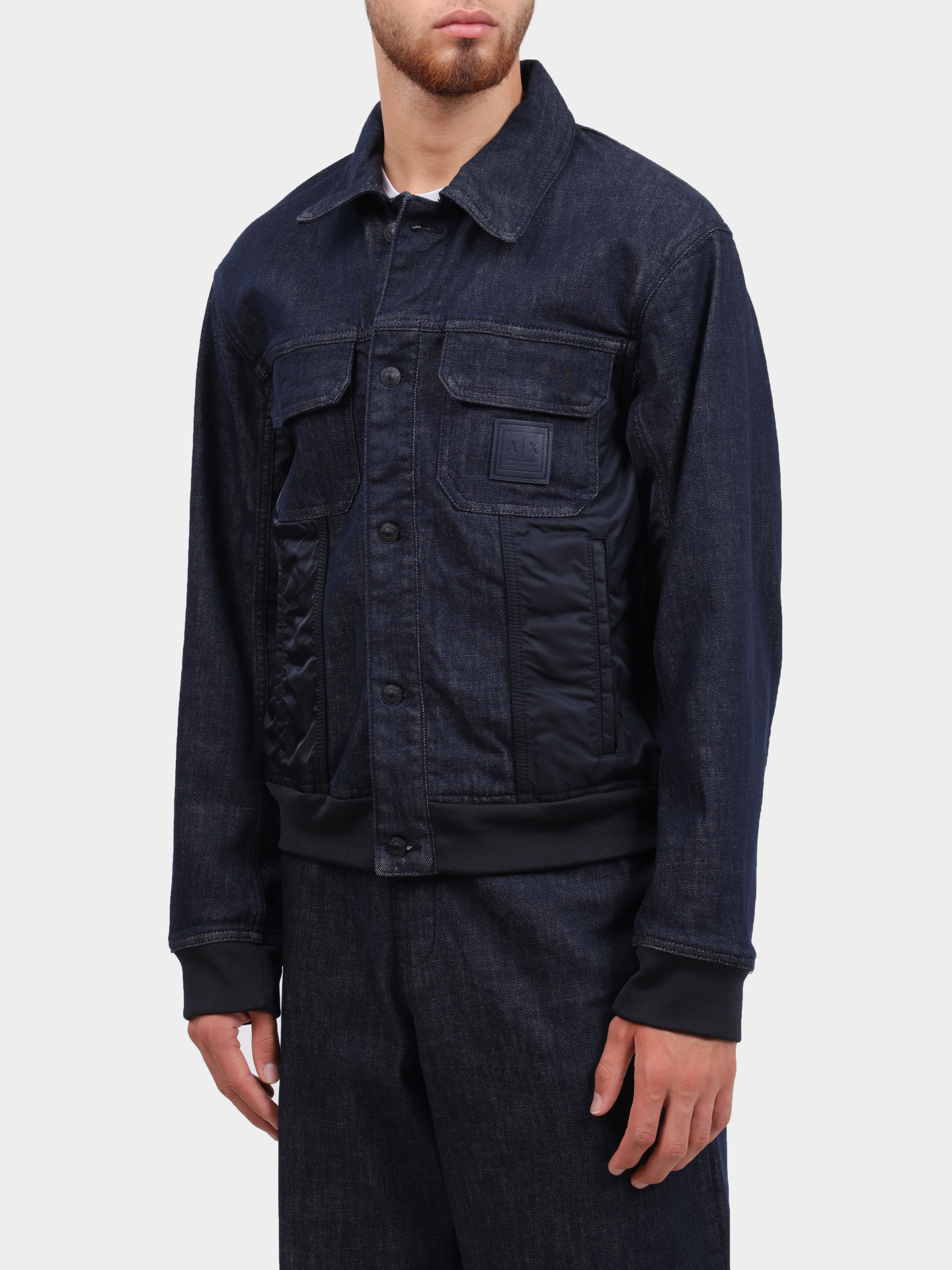 Куртка Armani Exchange XM001233 AF12284 MB00 джинсовая мужская — купить в интернет-магазине Verdistore