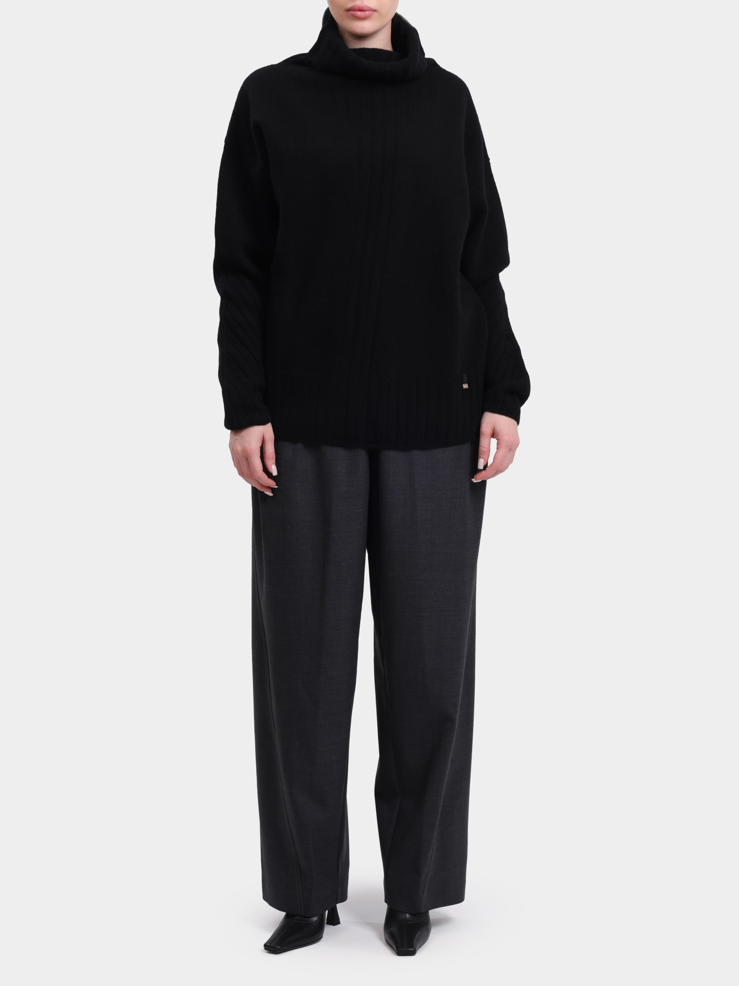 Брюки PT000177D 33453 9487 темно-серые женские  — купить в интернет-магазине Verdistore