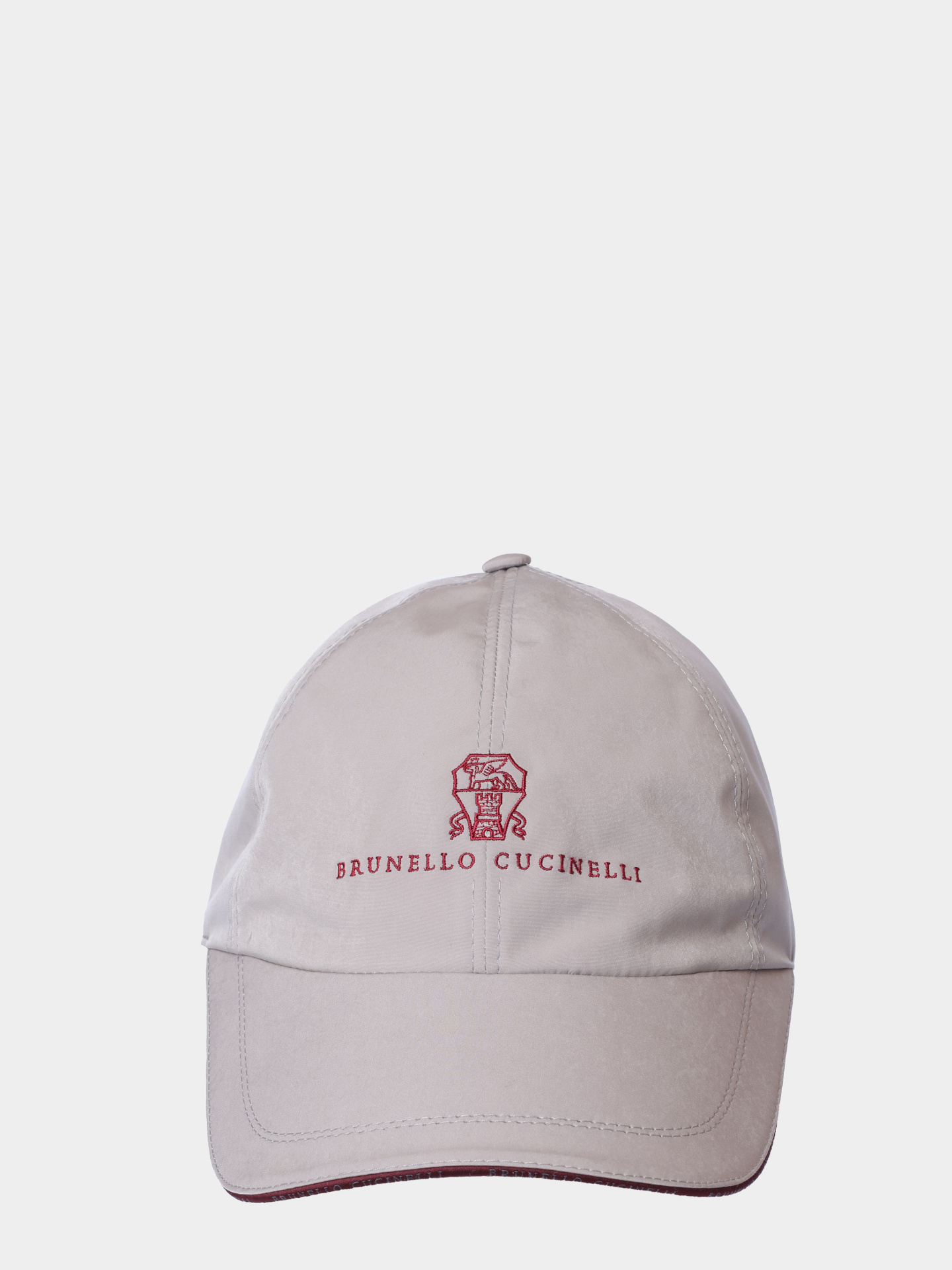 Бейсболка Brunello Cucinelli MM4799859 CFZ58 с вышивкой мужская — купить в интернет-магазине Verdistore