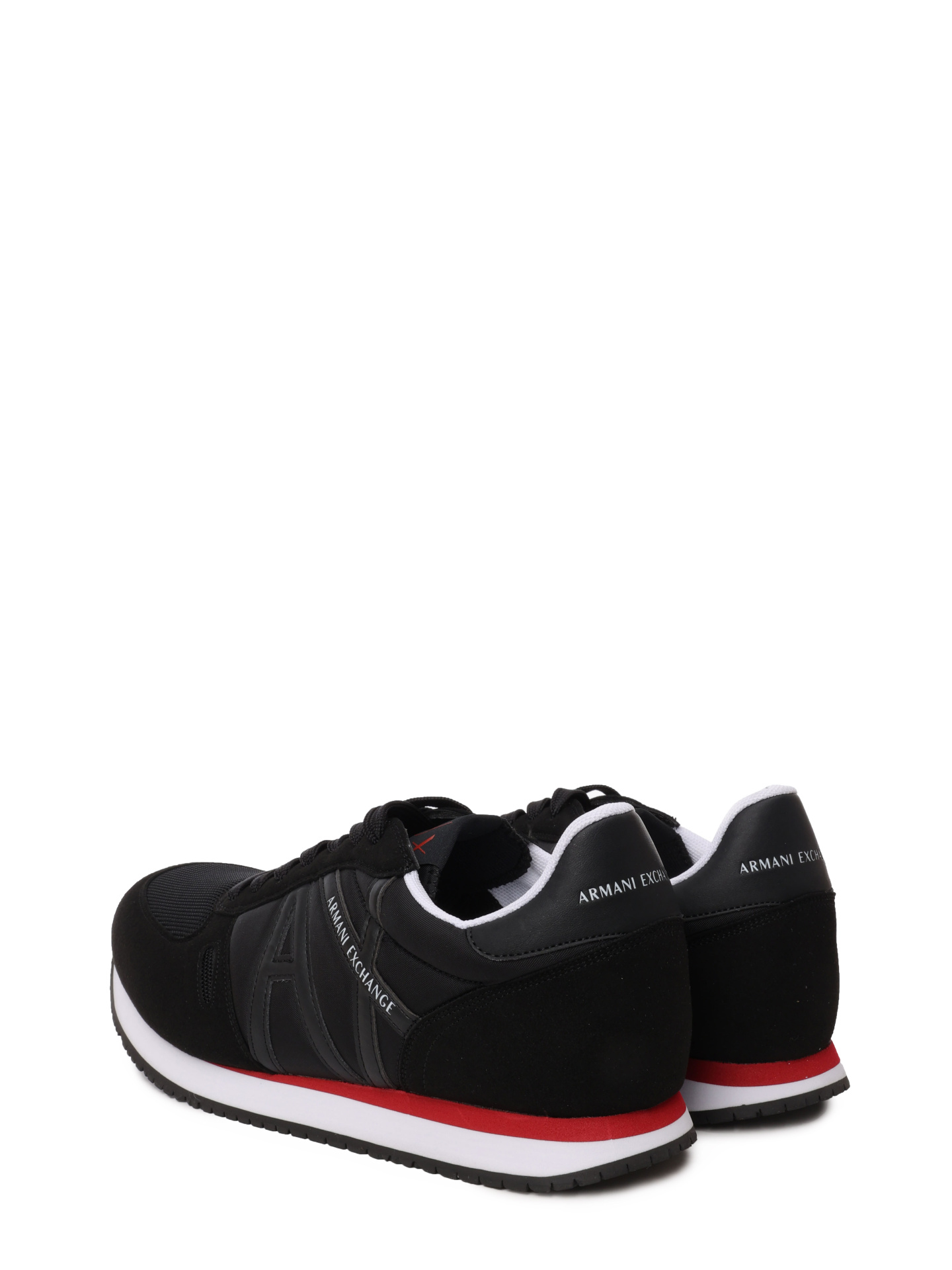 Кроссовки Armani Exchange XUX017 XCC68 00002 текстильные мужские с логотипом — купить в интернет-магазине Verdistore
