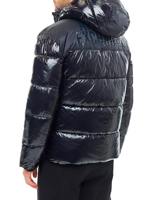 Пуховик Armani Exchange 6GZB13 B13 1510 укороченный мужской с логотипом на спине — купить в интернет-магазине Verdistore