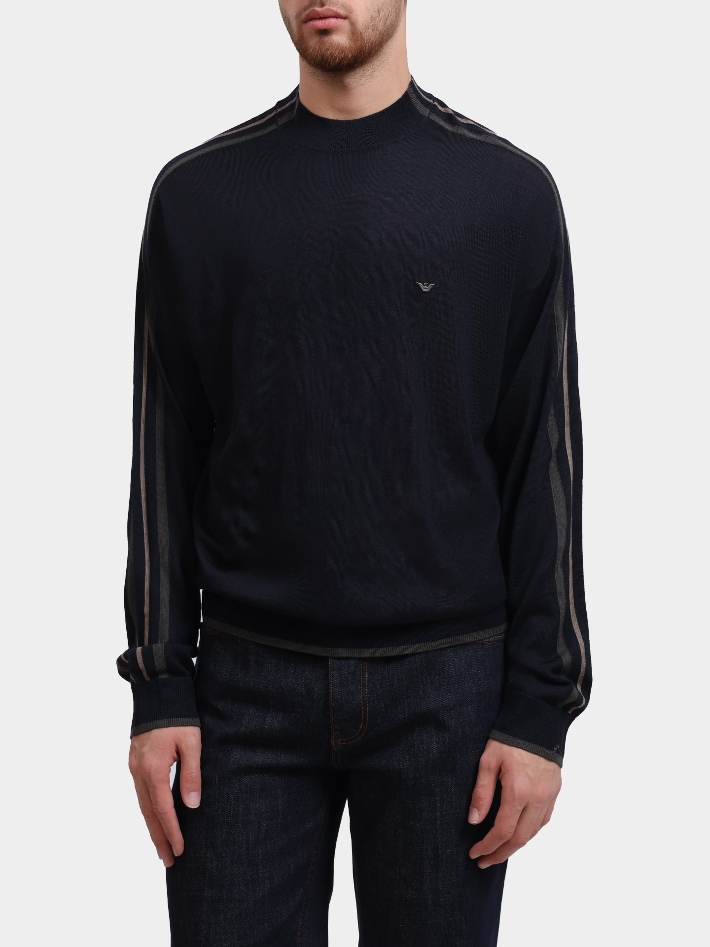 Джемпер Emporio Armani EM002423 AF14199 FB070 шерстяной мужской — купить в интернет-магазине Verdistore