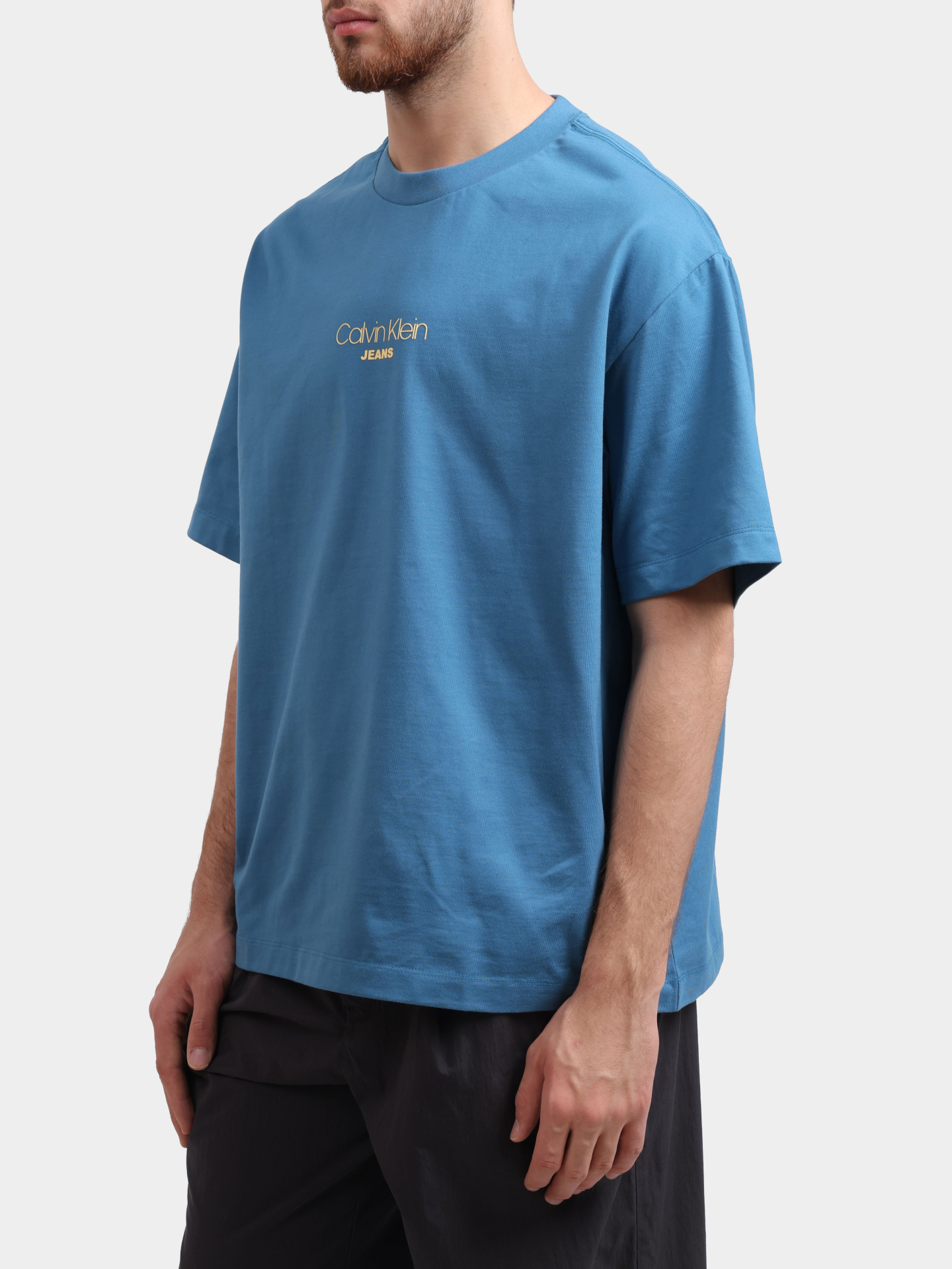 Футболка Calvin Klein Jeans LV04RC851G CCY хлопковая мужская — купить в интернет-магазине Verdistore