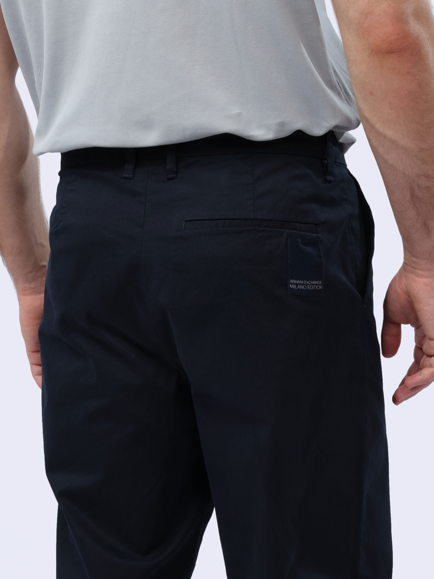 Брюки Armani Exchange 3DZP07 ZN3TZ 15DK темно-синие мужские — купить в интернет-магазине Verdistore