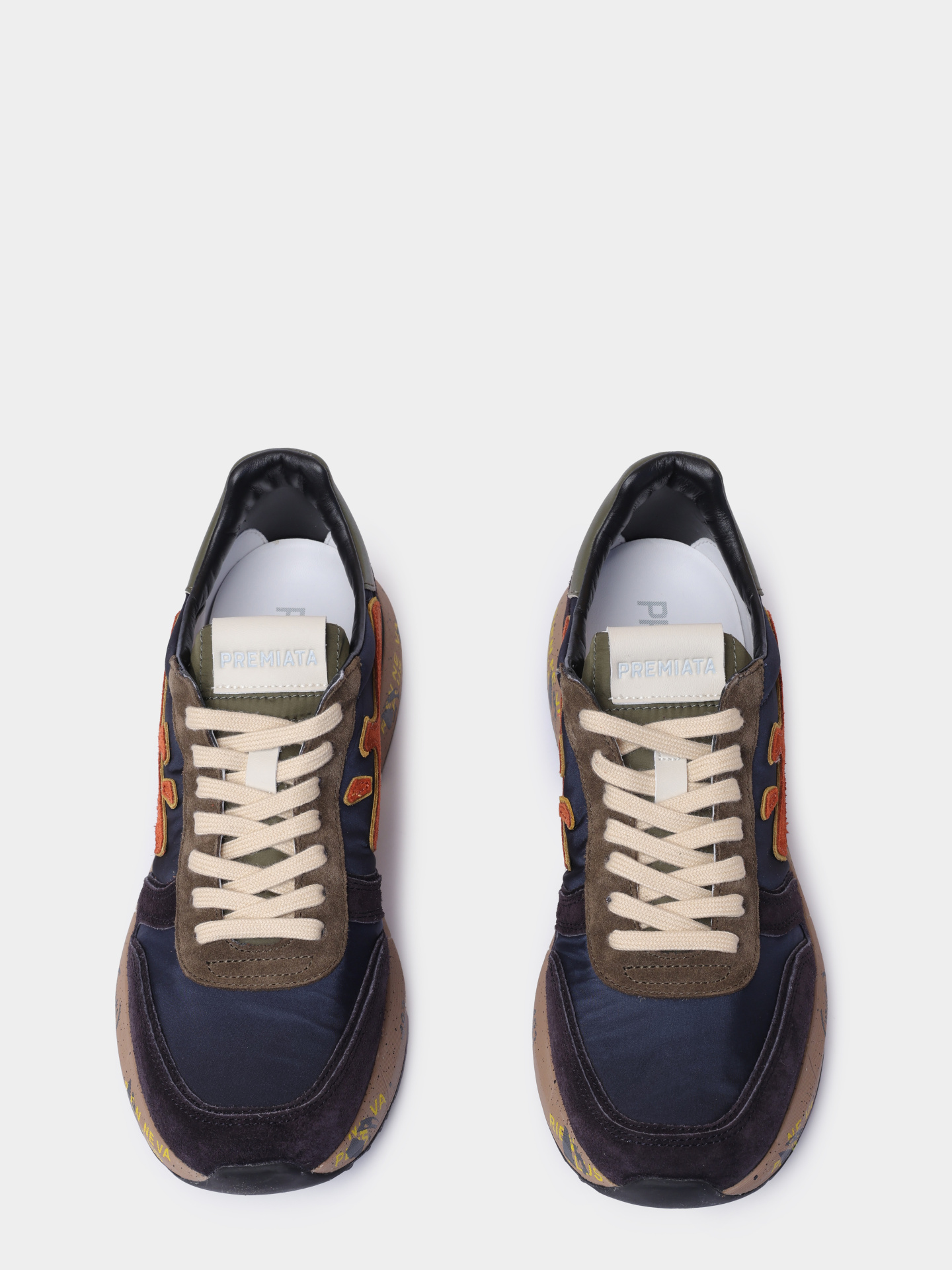 Кроссовки Premiata MICK VAR 7721 комбинированные мужские — купить в интернет-магазине Verdistore
