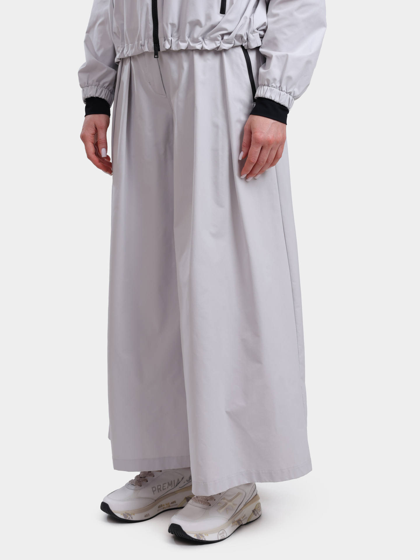 Брюки Herno PT000110D 12503Z 1250 серые женские  — купить в интернет-магазине Verdistore