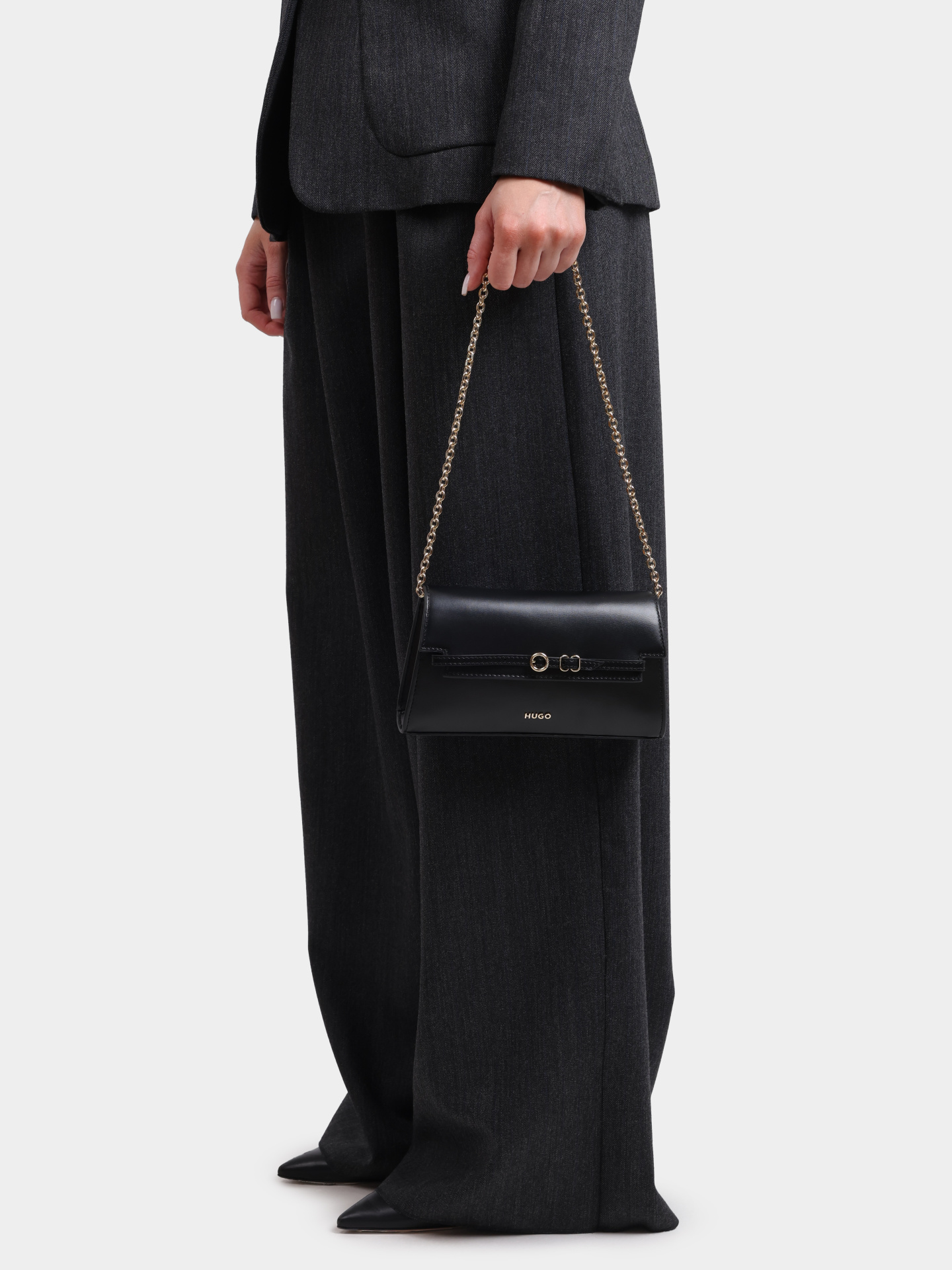 Сумка Hugo 50557919 001 черная женская — купить в интернет-магазине Verdistore