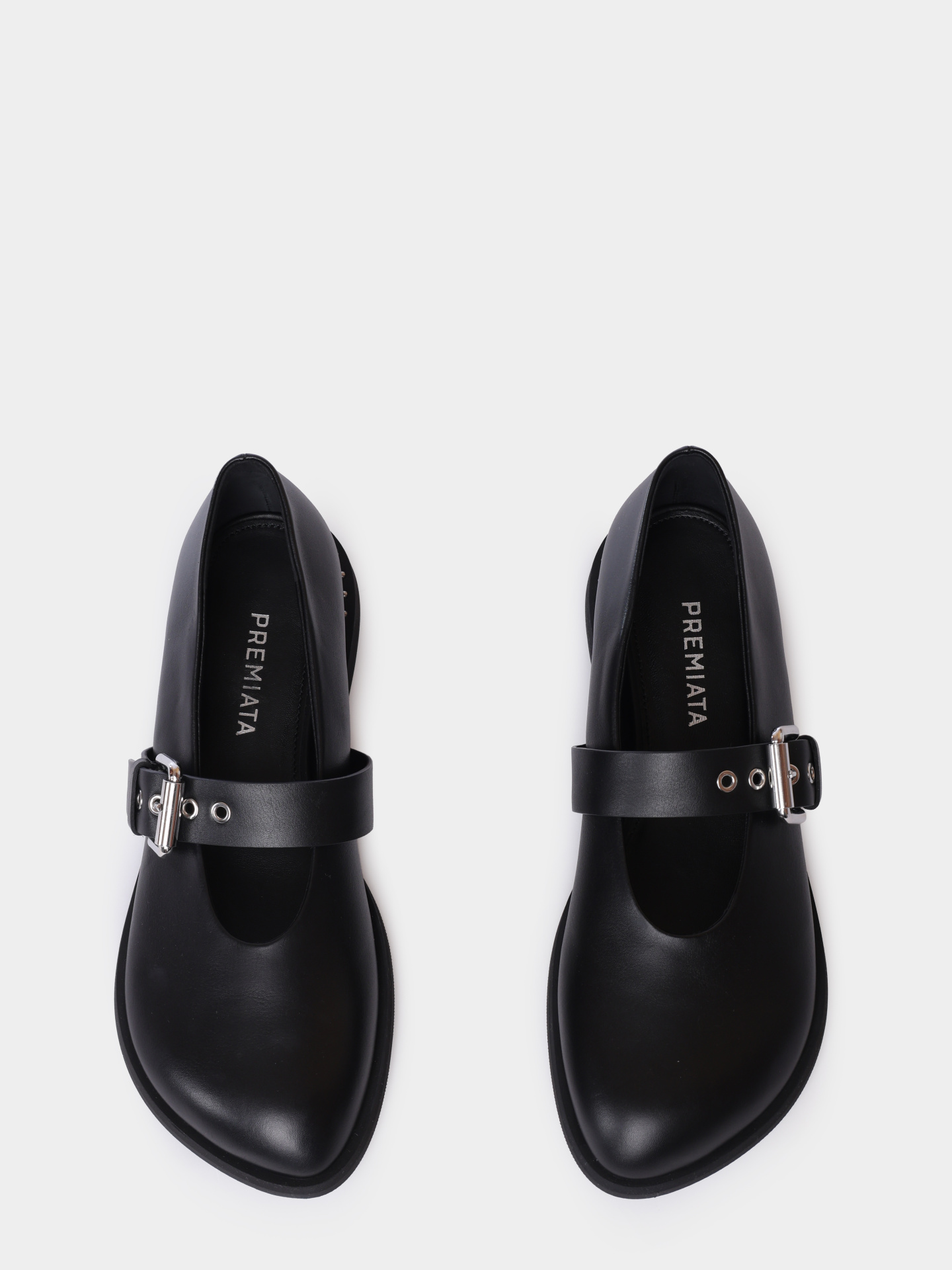 Туфли Premiata M7151 черные женские из кожи — купить в интернет-магазине Verdistore