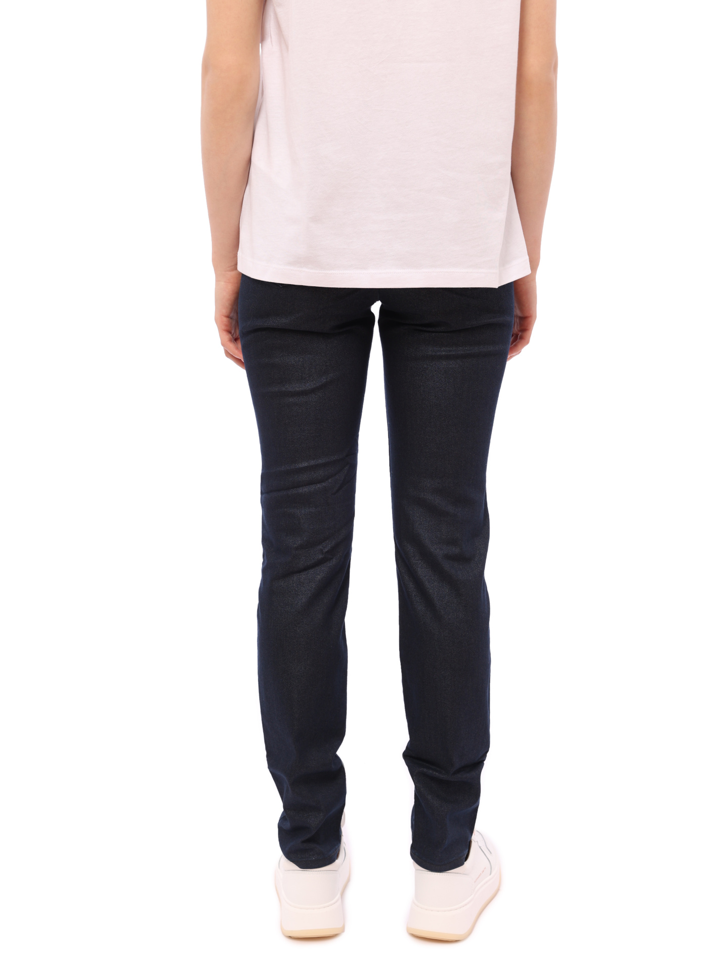 Джинсы Armani Exchange J69 темно-синие женские зауженные — купить в интернет-магазине Verdistore