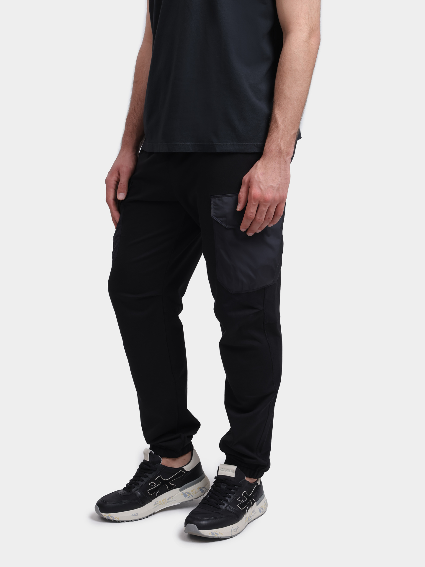Брюки-карго Parajumpers FP04 KENNET 541 черные мужские — купить в интернет-магазине Verdistore