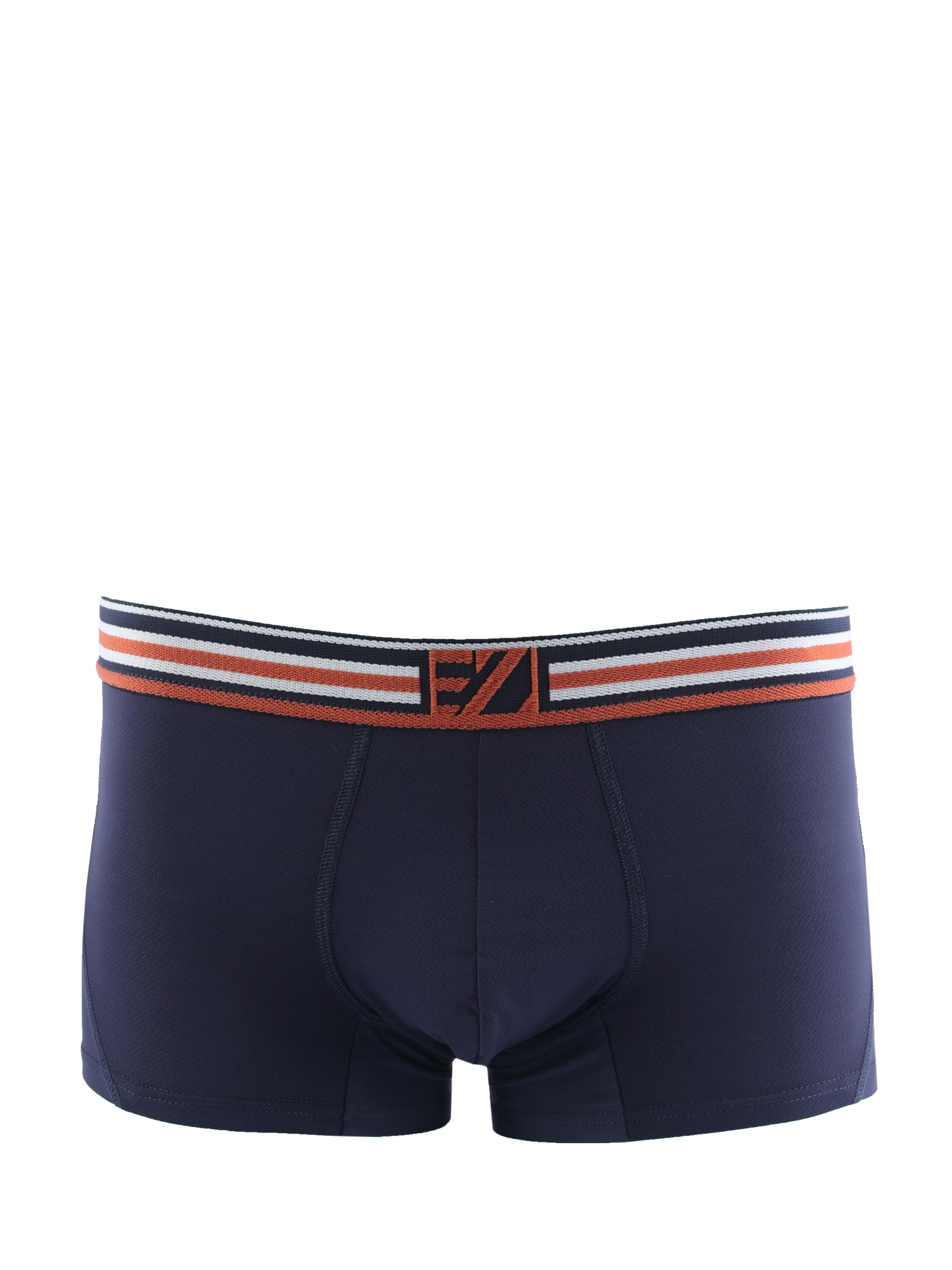 Боксеры темно-синие с контрастными полосами на поясе-резинке — купить в интернет-магазине Verdistore