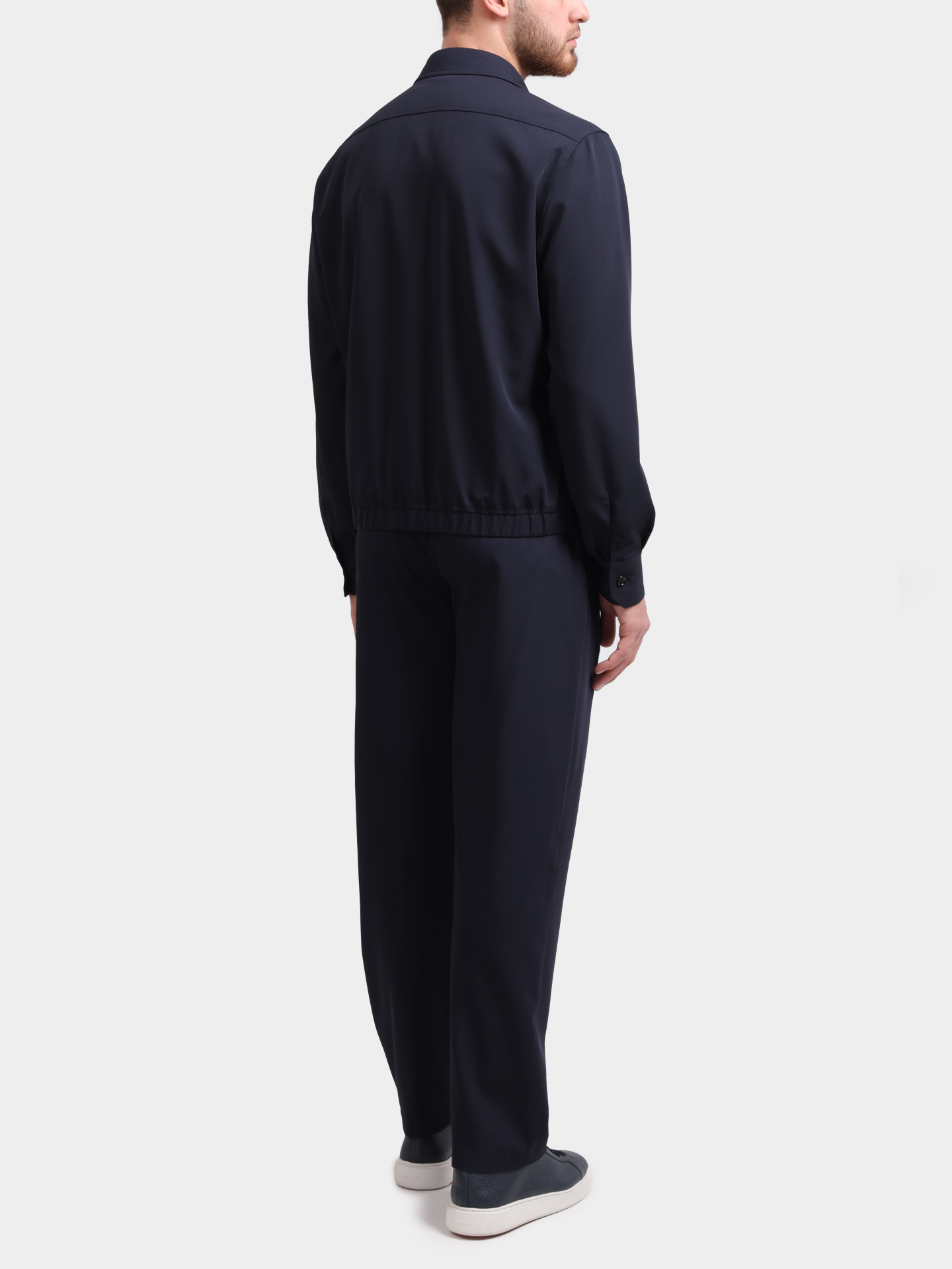 Бомбер Lardini PA RONO CN64422 мужской темно-синий — купить в интернет-магазине Verdistore