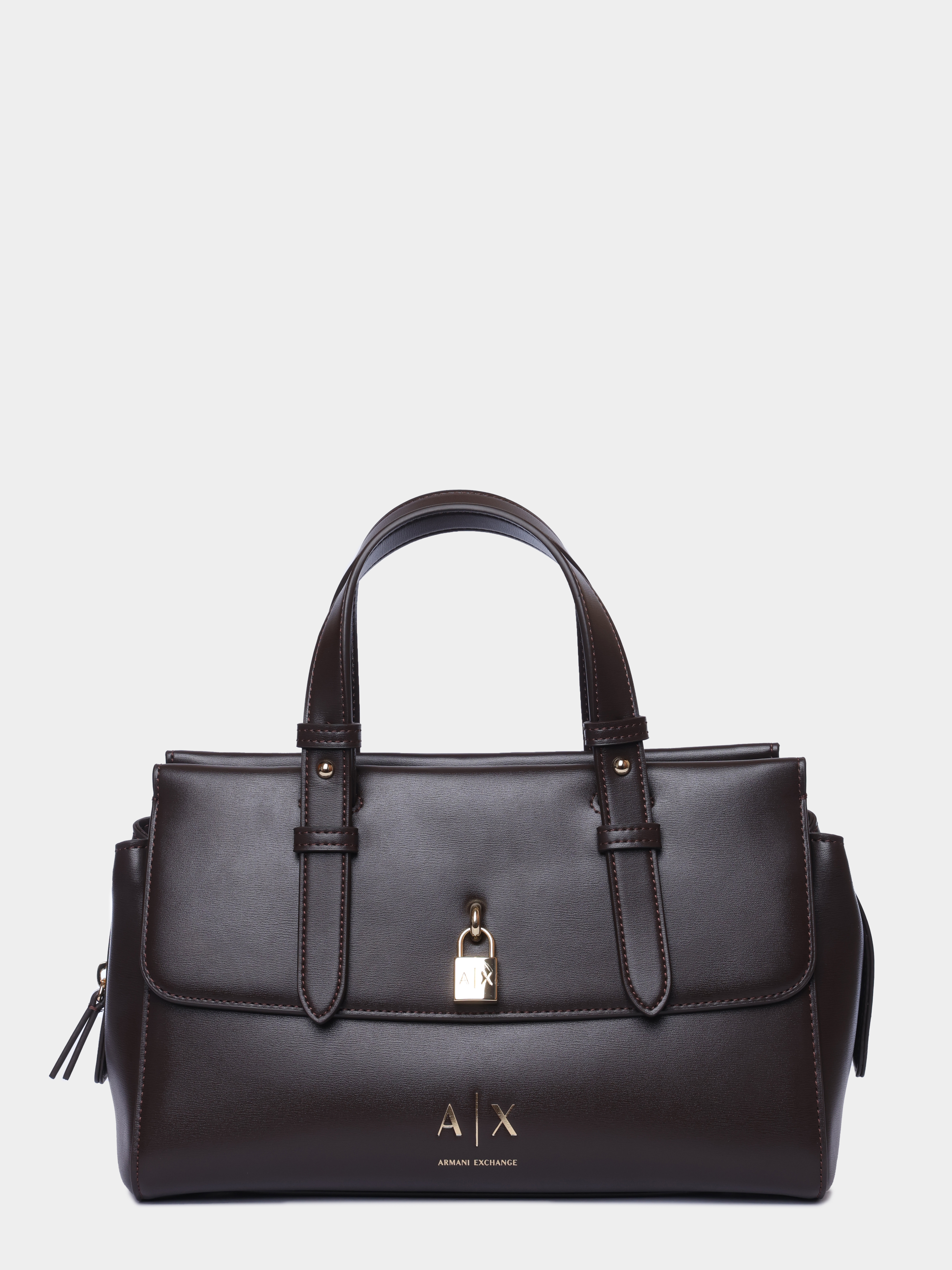 Cумка Armani Exchange XW003055 AF28605 U6032 темно-коричневая женская — купить в интернет-магазине Verdistore