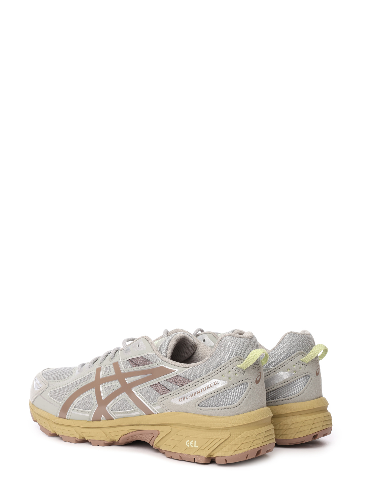 Кроссовки Asics 1203A438 022 комбинированные с замшевыми вставками — купить в интернет-магазине Verdistore