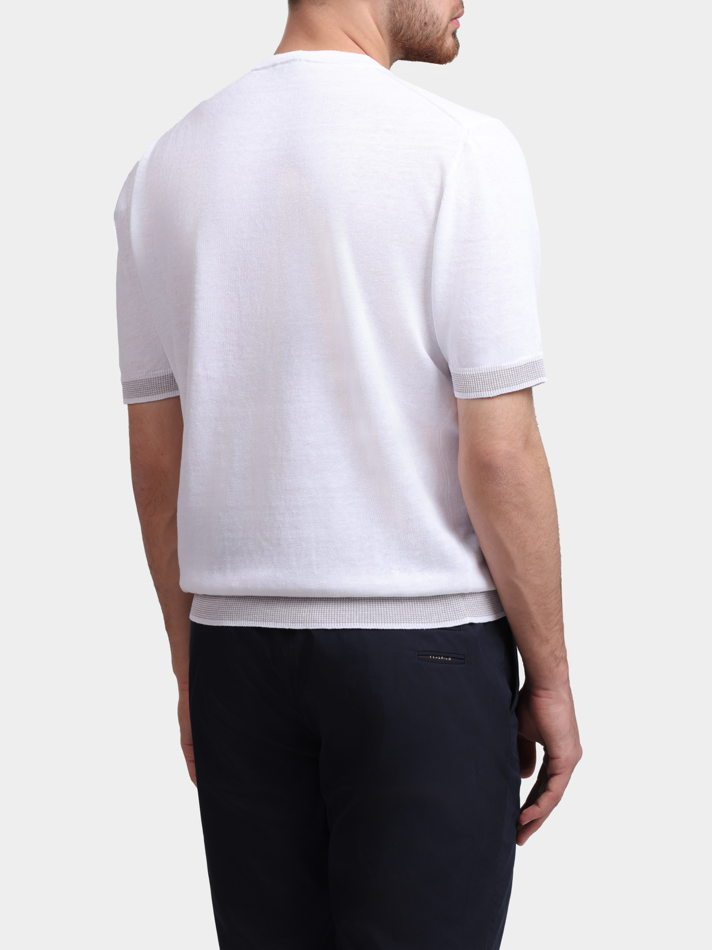 Футболка Peserico R59497F12 9056R 00R трикотажная мужская — купить в интернет-магазине Verdistore