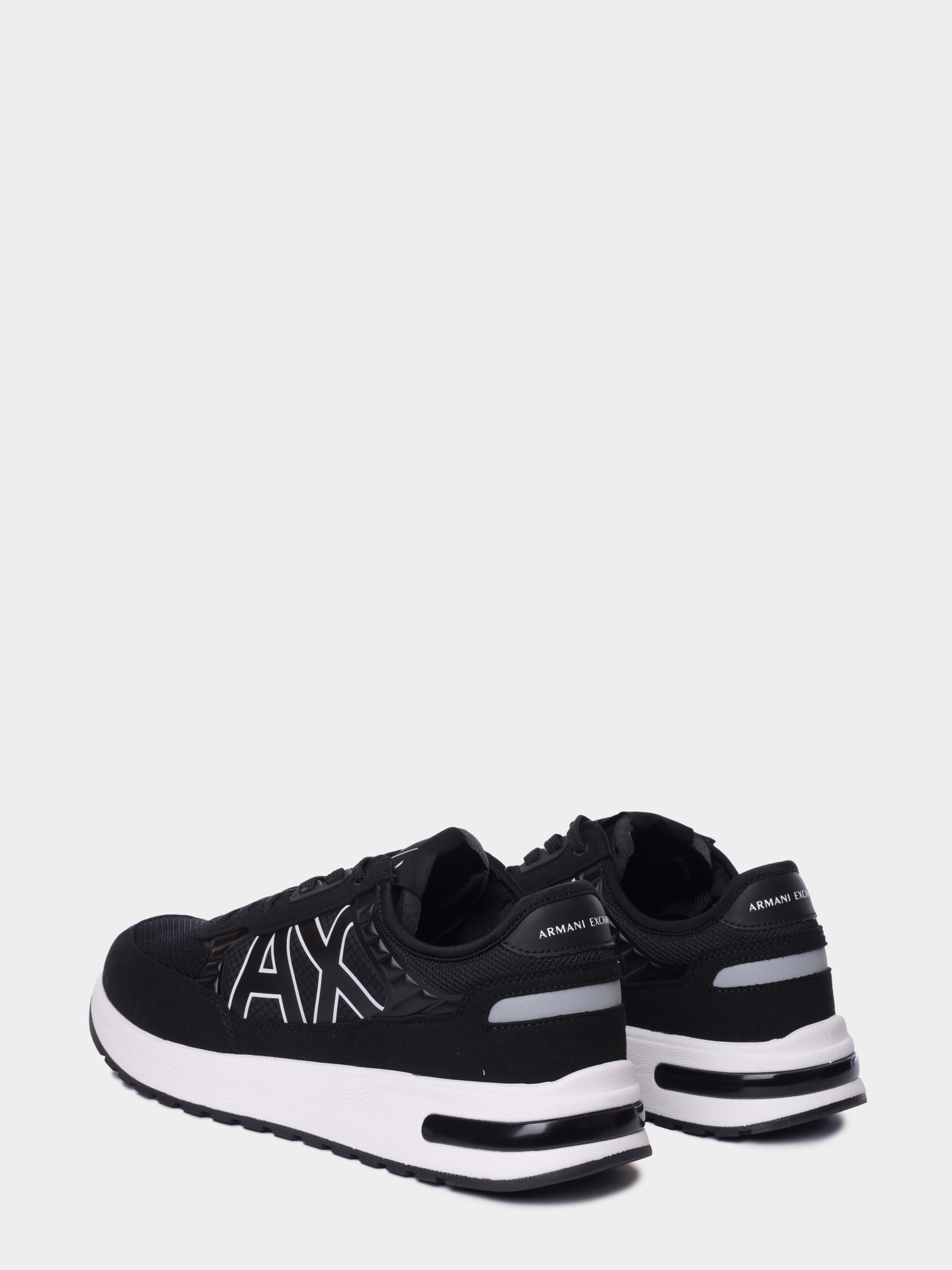 Кроссовки Armani Exchange XUX090 XV276 00002 черные мужские — купить в интернет-магазине Verdistore