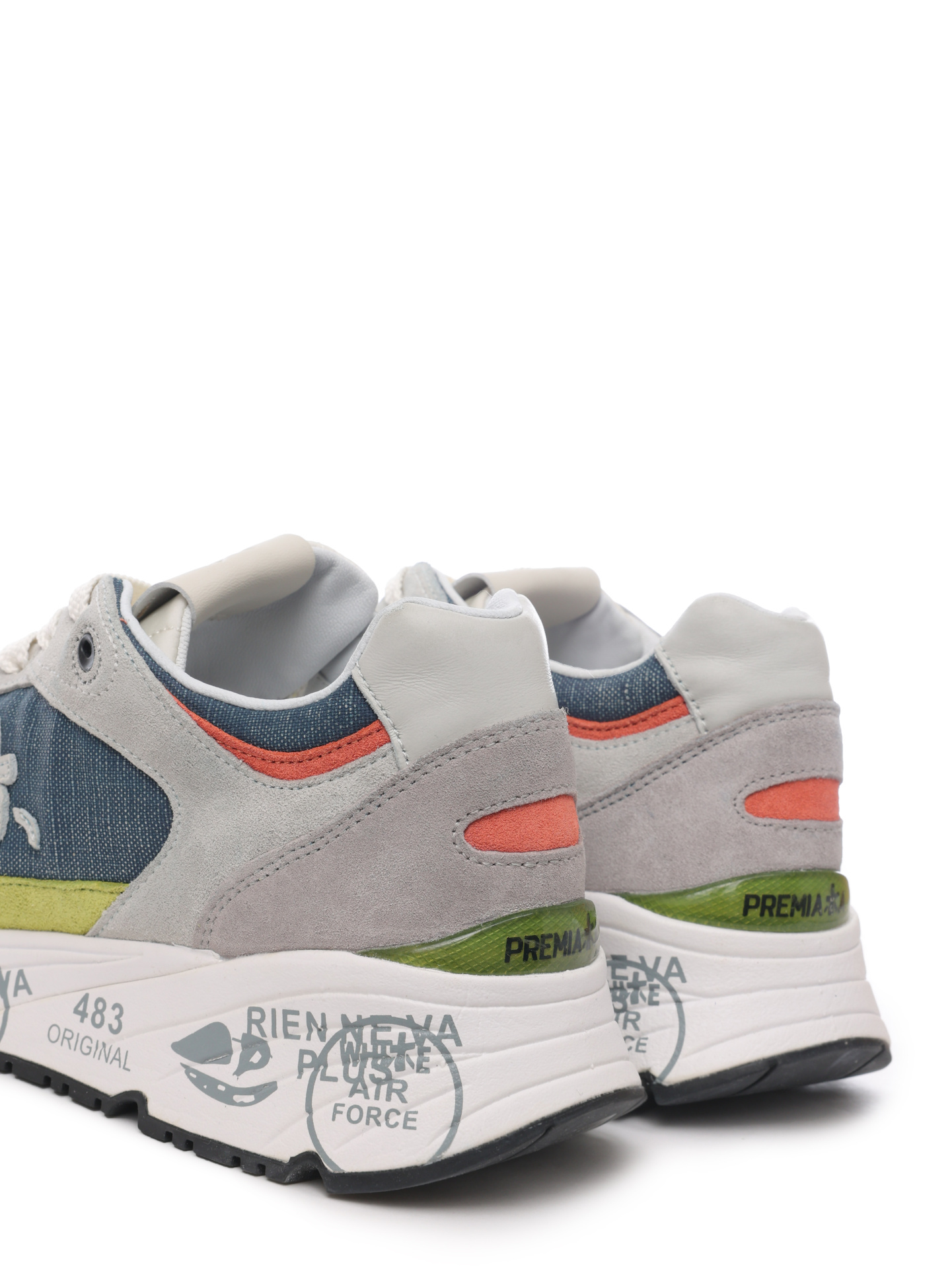 Кроссовки комбинированные на белой подошве спортивные — купить в интернет-магазине Verdistore