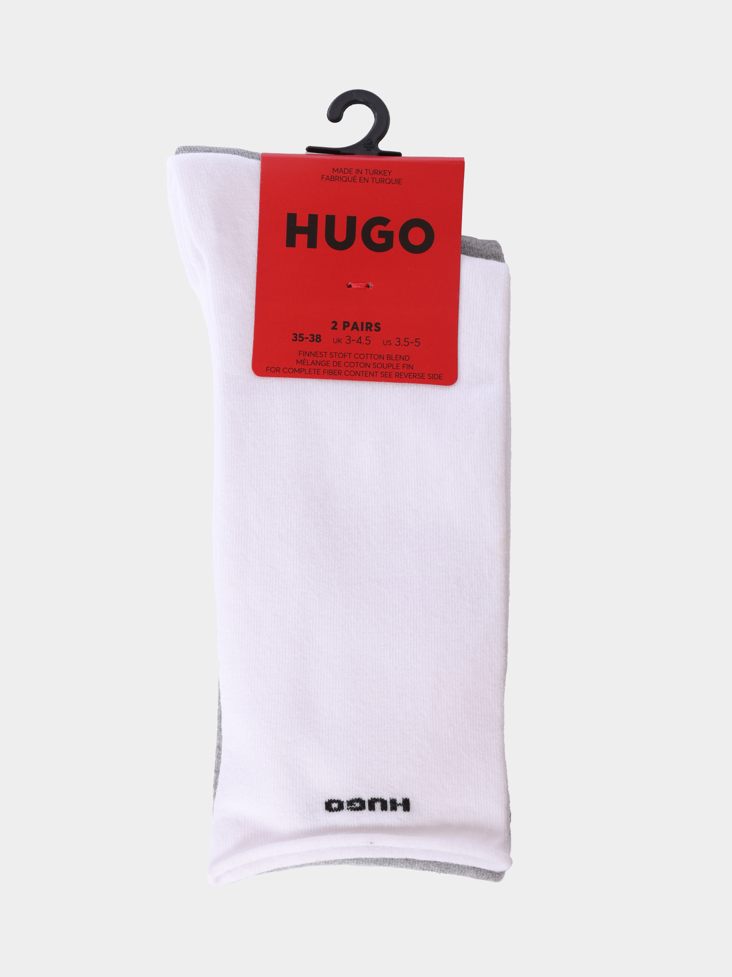 Комплект носков 2 пары Hugo 50491674 100 хлопковые женские — купить в интернет-магазине Verdistore