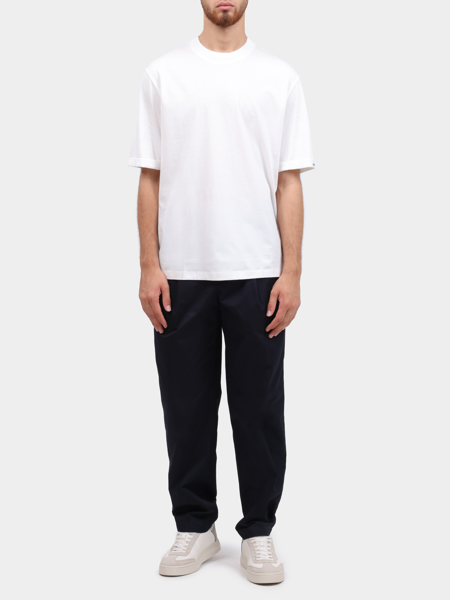 Брюки Armani Exchange XM000361 AF12307 UB101 темно-синие мужские — купить в интернет-магазине Verdistore