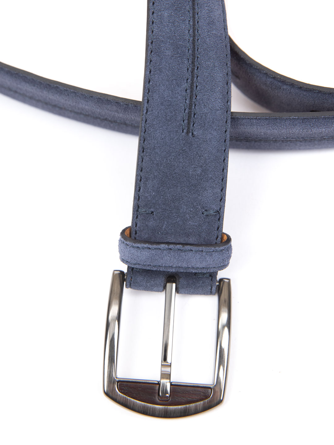 Ремень Ermenegildo Zegna BNEUT2 MZE замшевый мужской — купить в интернет-магазине Verdistore