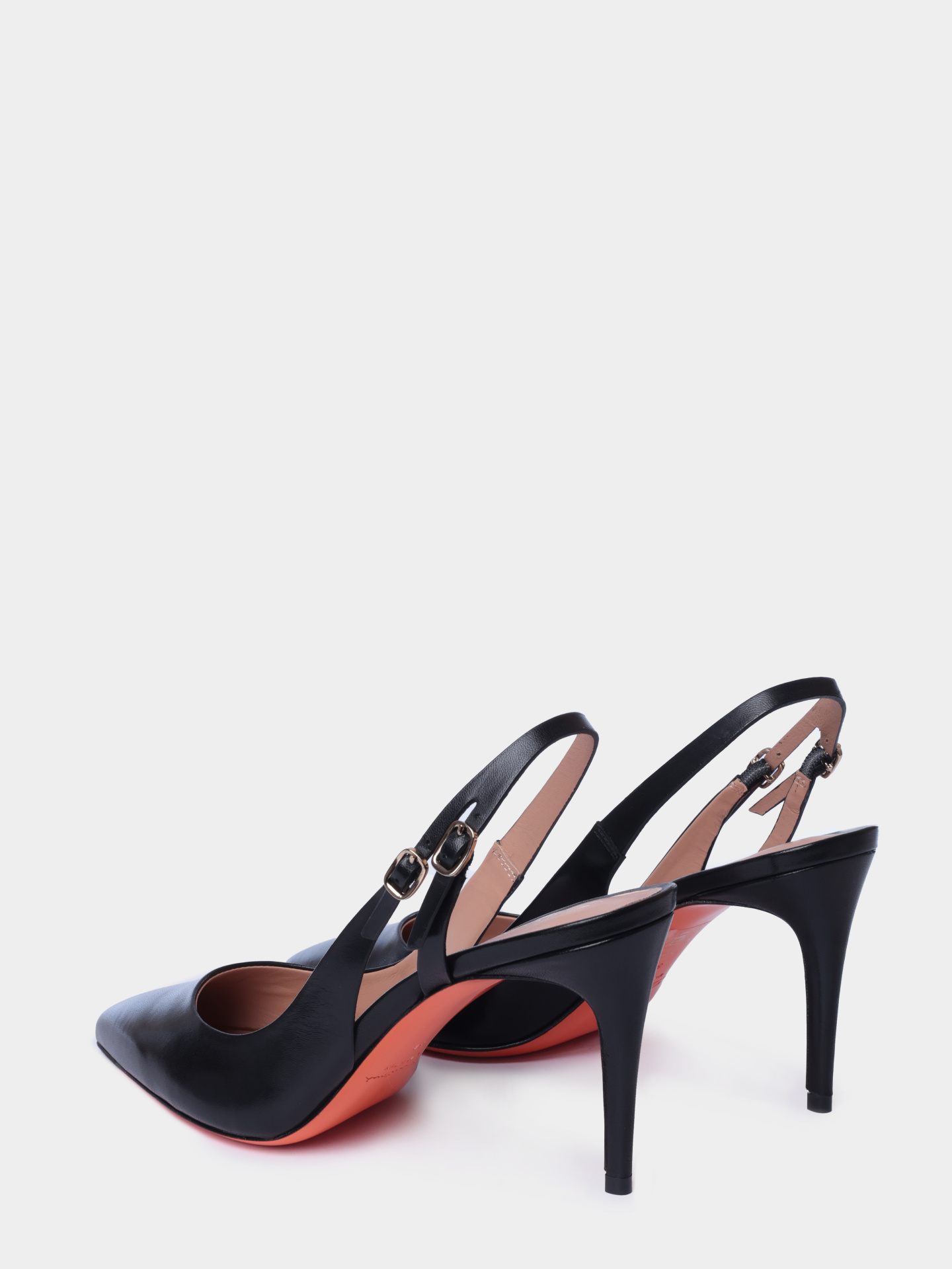 Туфли Santoni WDIG71269HI2NSZAN01 кожаные женские — купить в интернет-магазине Verdistore