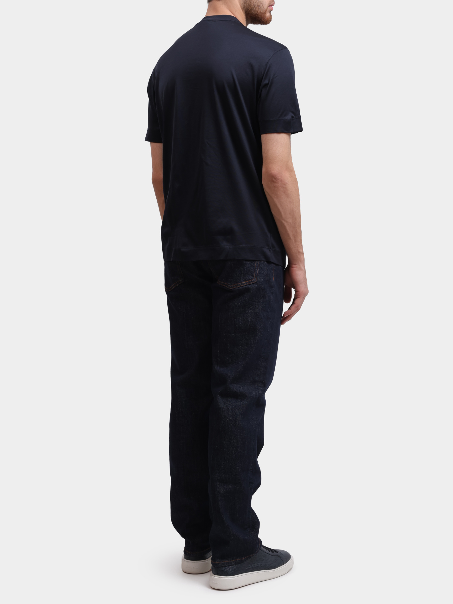 Джинсы Emporio Armani EM000763 AF17493 MB001 темно-синие мужские — купить в интернет-магазине Verdistore