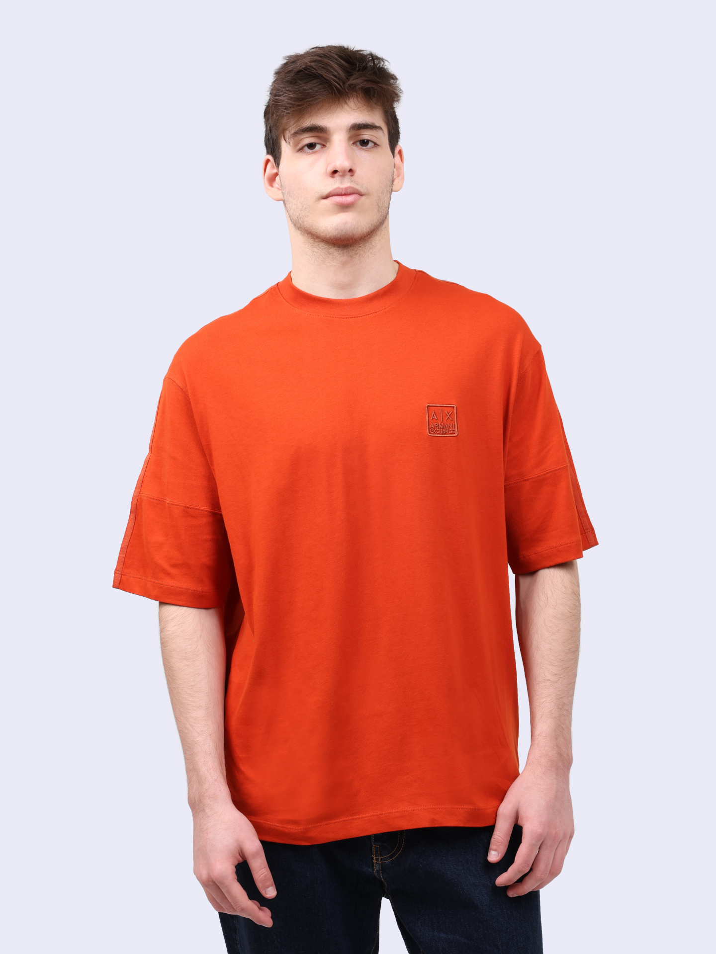 Футболка Armani Exchange 6DZMHR ZJNQZ 1498 хлопковая мужская — купить в интернет-магазине Verdistore