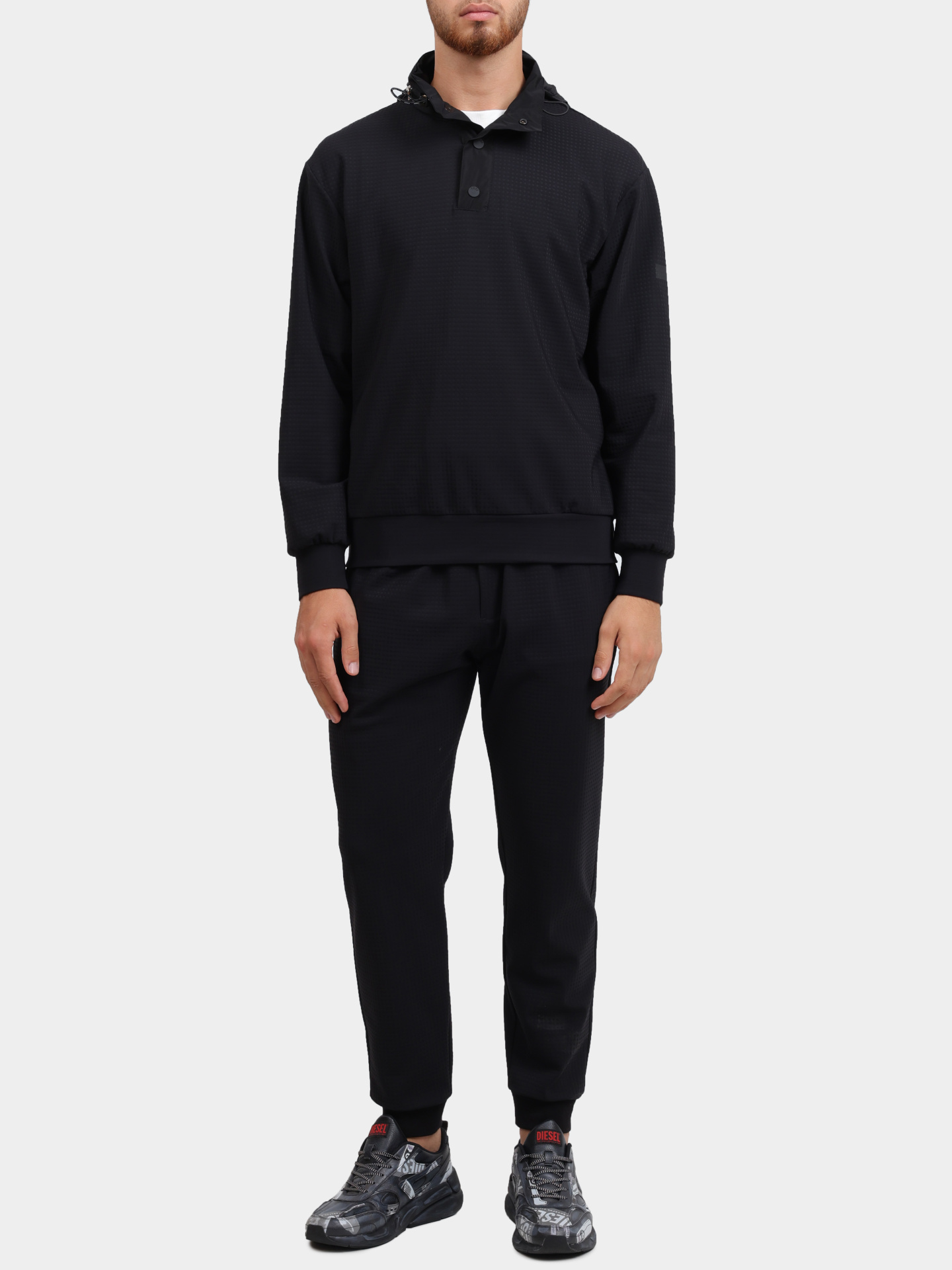 Джоггеры PMDS WP597 ALPO TNY23 0020 черные мужские — купить в интернет-магазине Verdistore