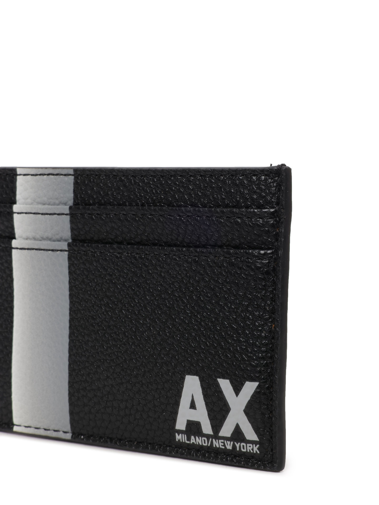 Визитница Armani Exchange 958053 4R818 00020 черная мужская с логотипом — купить в интернет-магазине Verdistore