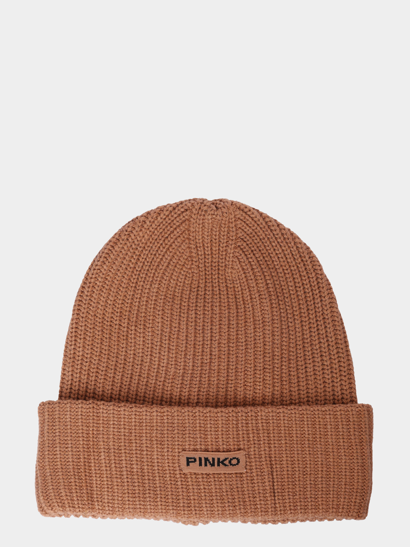 Шапка Pinko 105993 A2Z4 D23 светло-коричневая женская — купить в интернет-магазине Verdistore