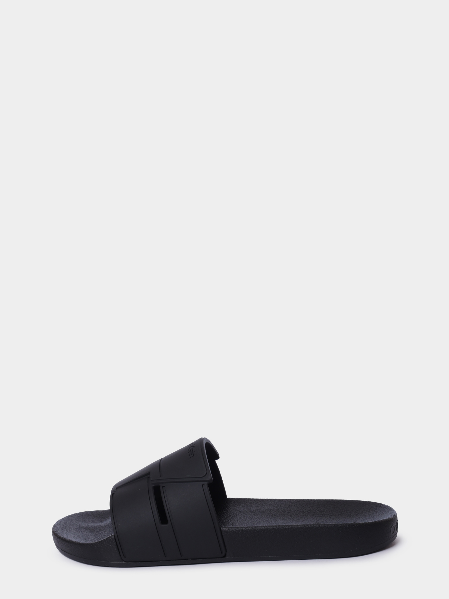 Шлепанцы Calvin Klein HM0HM01752 BEH черные мужские — купить в интернет-магазине Verdistore