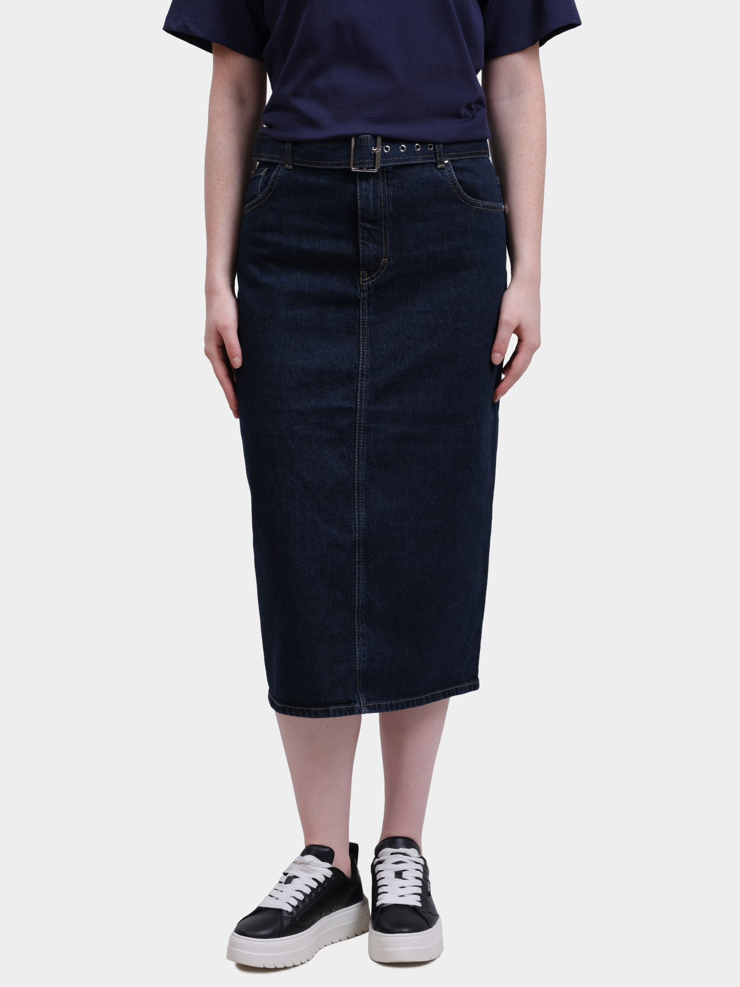 Юбка Hugo 50541495 415 джинсовая женская — купить в интернет-магазине Verdistore