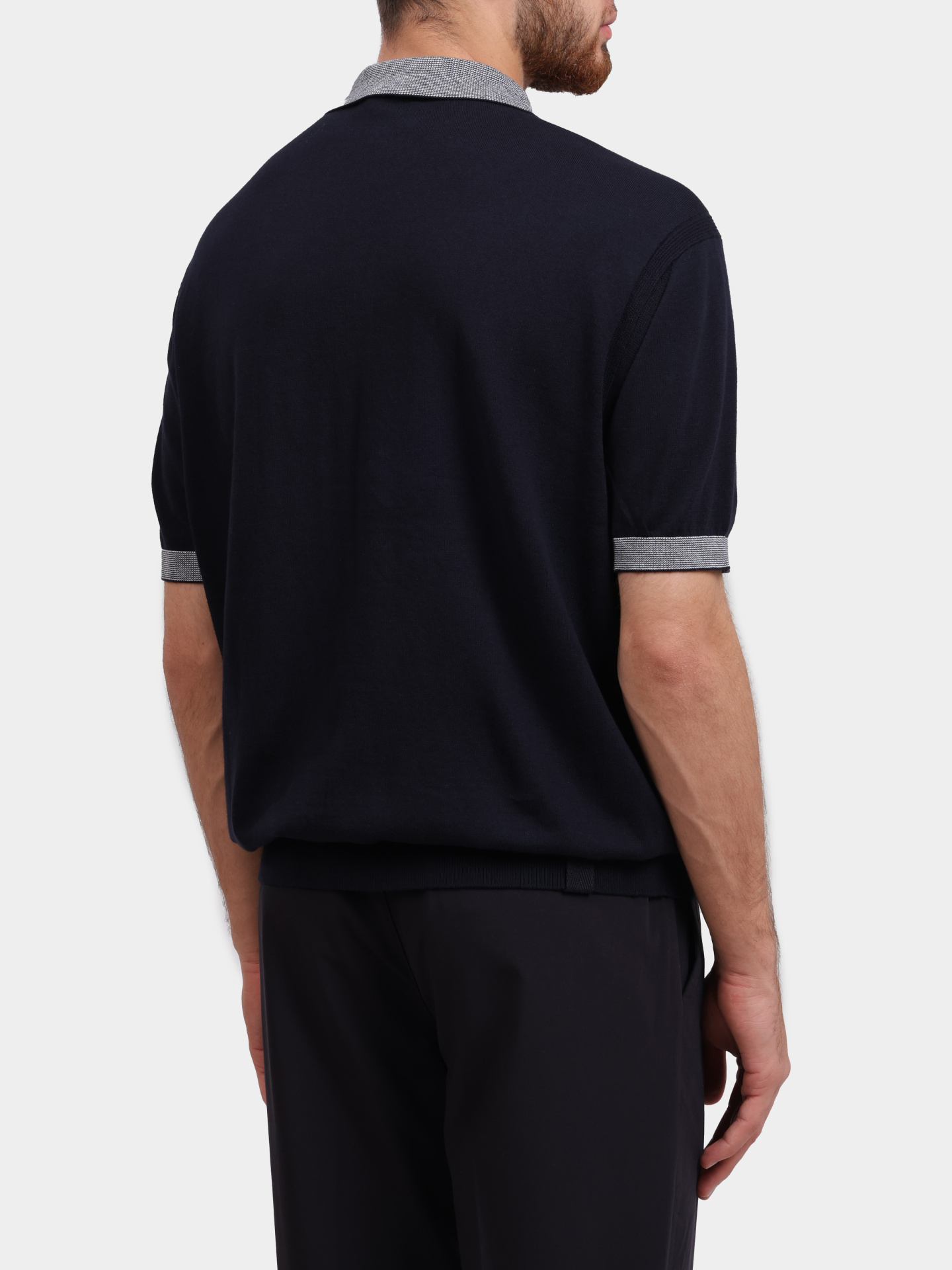Поло Armani Exchange XM001877 AF11960 UB101 хлопковое мужское — купить в интернет-магазине Verdistore