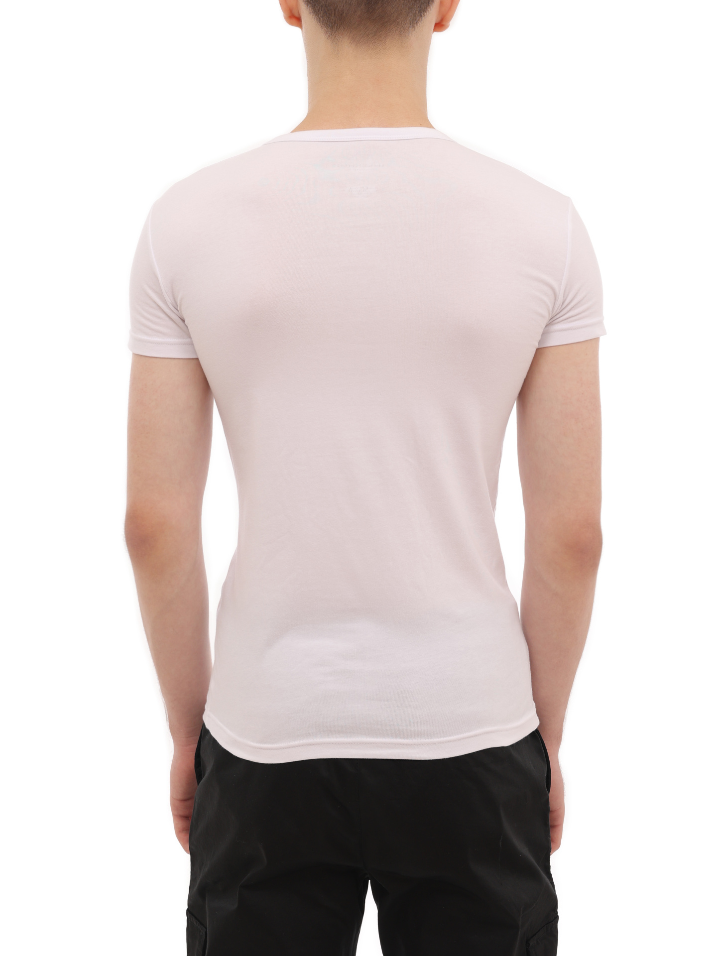 Комплект футболок Armani Exchange 956004 CC282 42520 хлопковый мужской с v-вырезом — купить в интернет-магазине Verdistore
