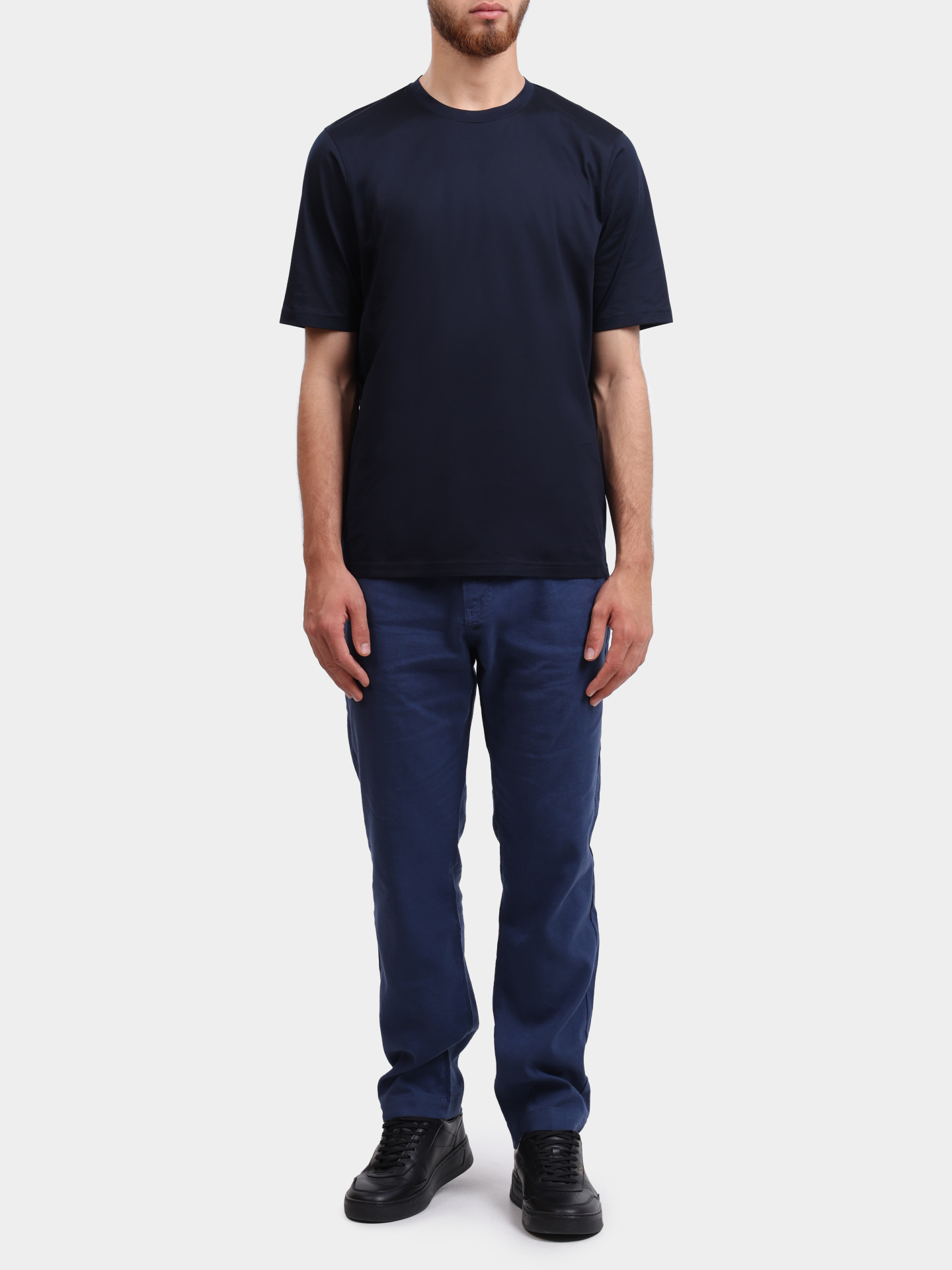 Футболка Alpha Studio AU-1380C 1001 хлопковая мужская — купить в интернет-магазине Verdistore