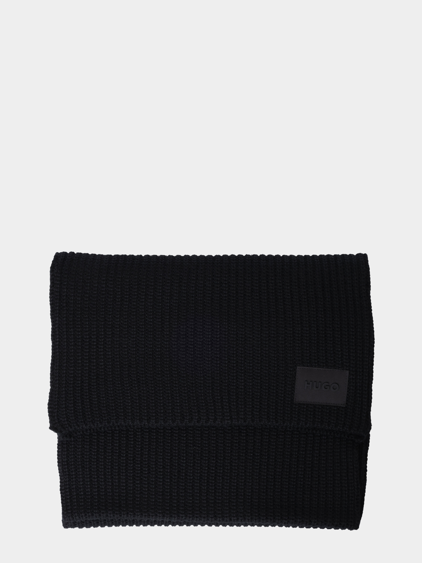 Комплект шапка и шарф Hugo Zago Set 10275535 01 50551423 001 черный мужской вязаный — купить в интернет-магазине Verdistore